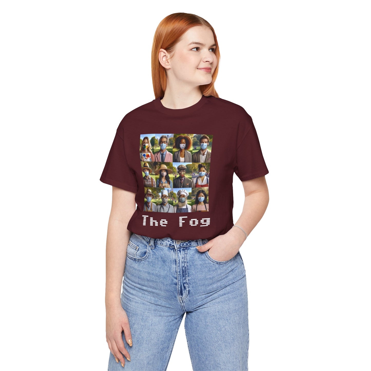 The Fog And A Mask Short Sleeve Tee