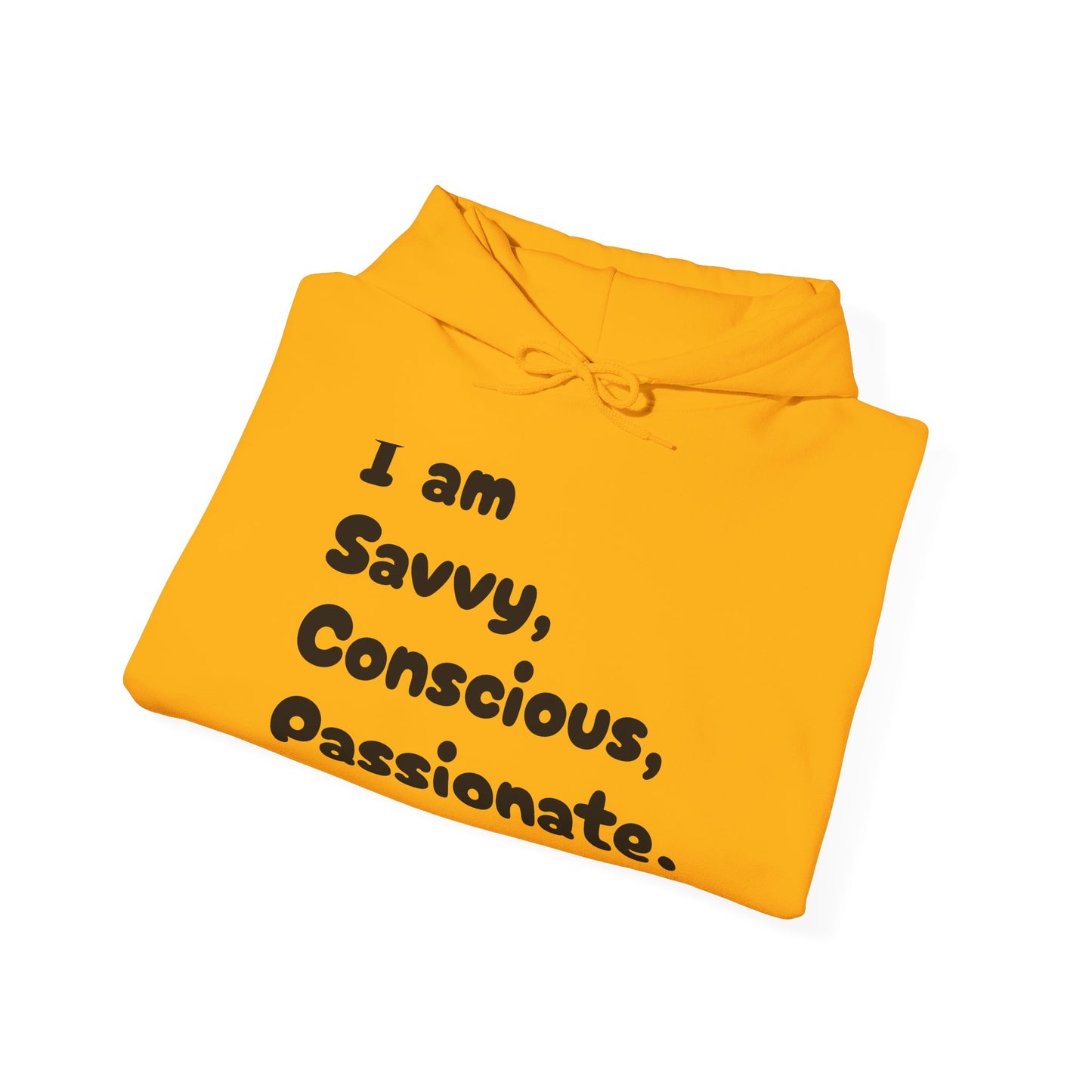 Savvy Conscious Passionate Heavy Blend™ Hooded Sweatshirt