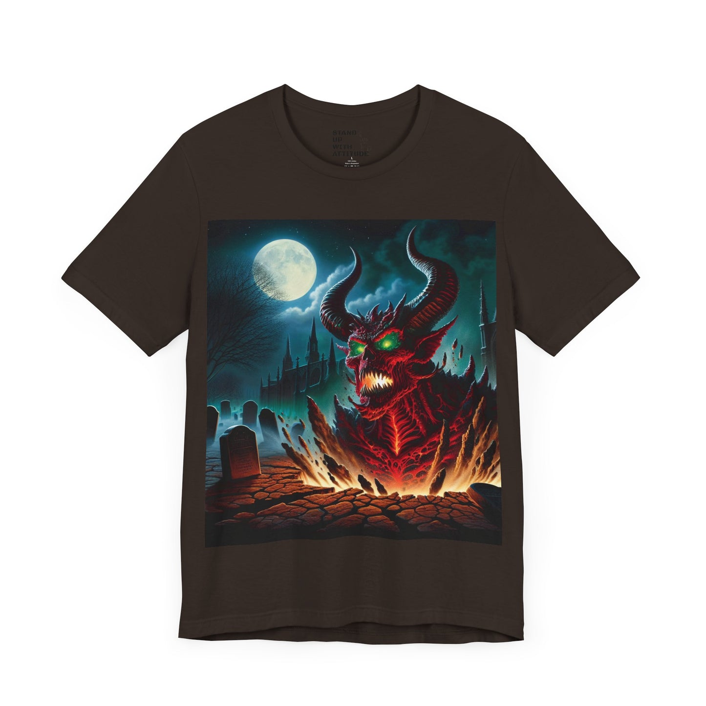 The Devil Rises Jersey Short Sleeve Tee