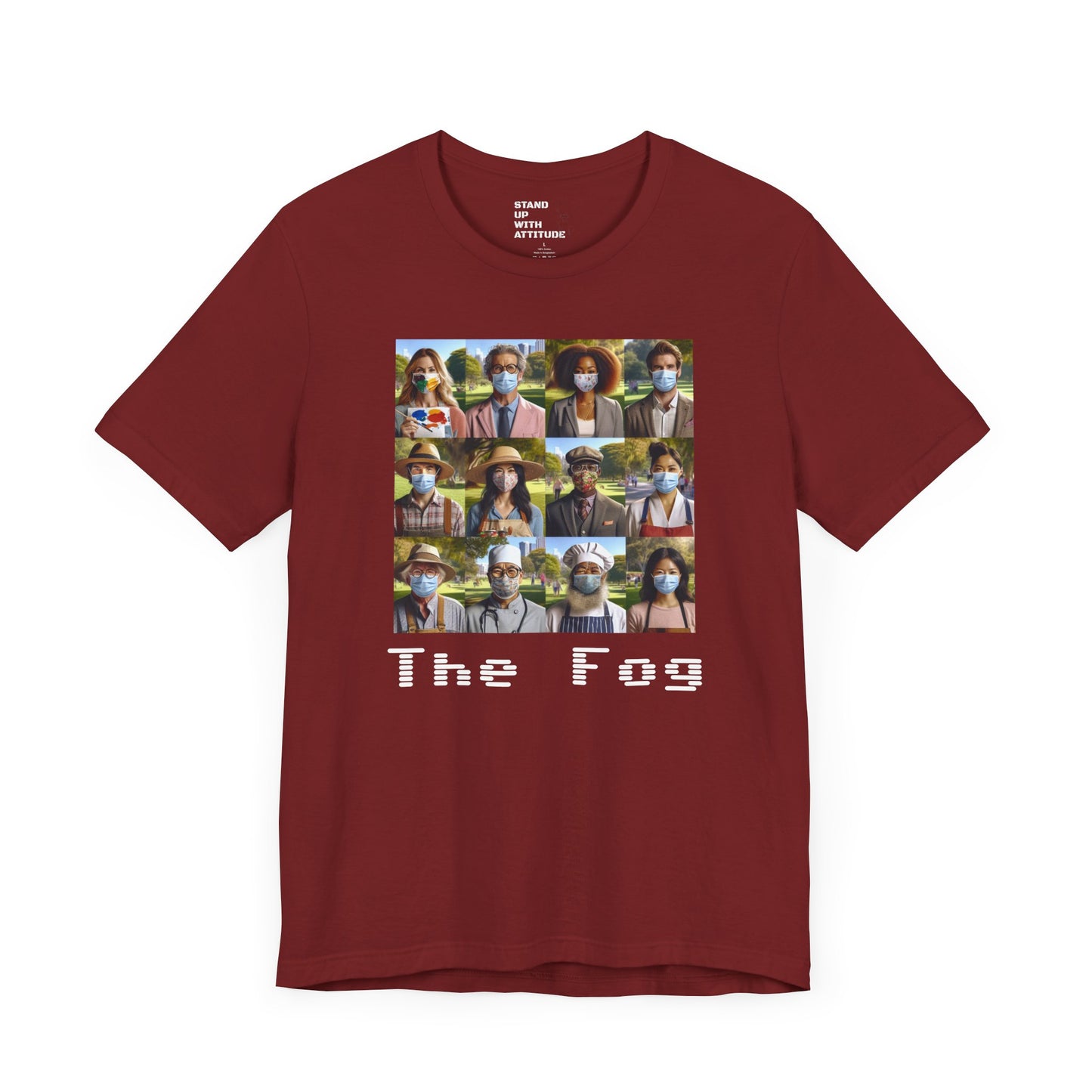 The Fog And A Mask Short Sleeve Tee
