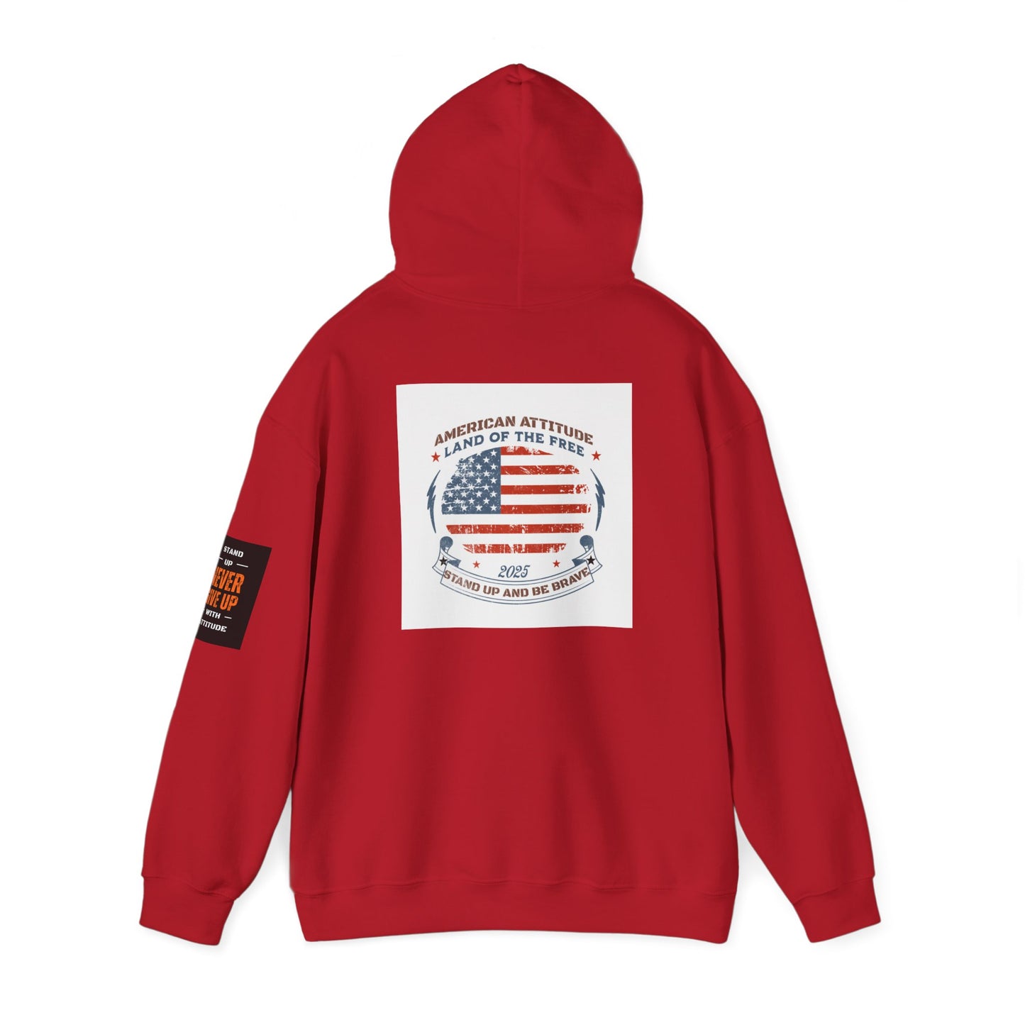 American Attitude Stand Up And Be Brave Heavy Blend™ Hooded Sweatshirt