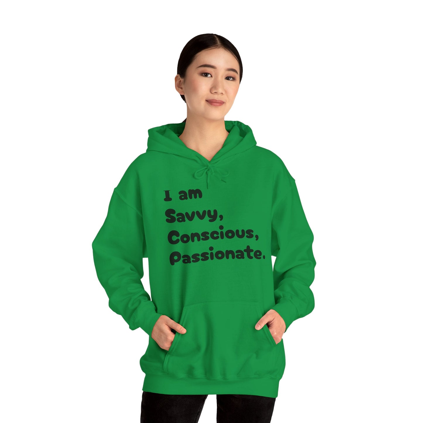 Savvy Conscious Passionate Heavy Blend™ Hooded Sweatshirt