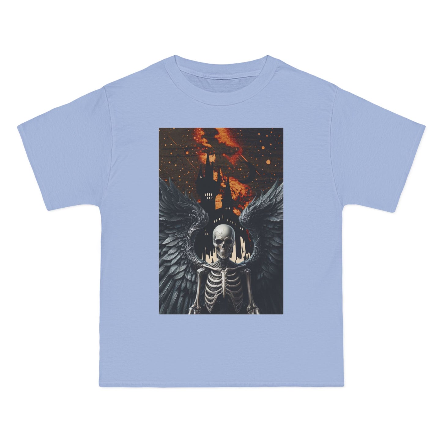 Gothic Skeleton Graphic Tee - Unisex Beefy-T® Short-Sleeve T-Shirt