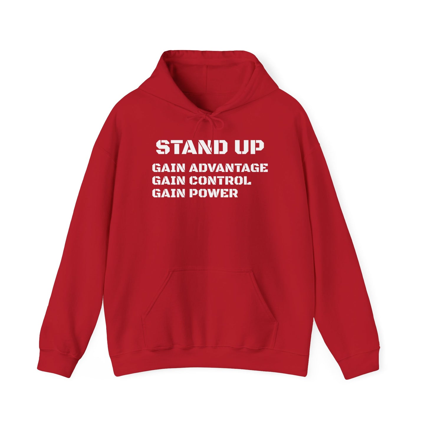 Stand Up Gain Advantage Control Power Hooded Sweatshirt
