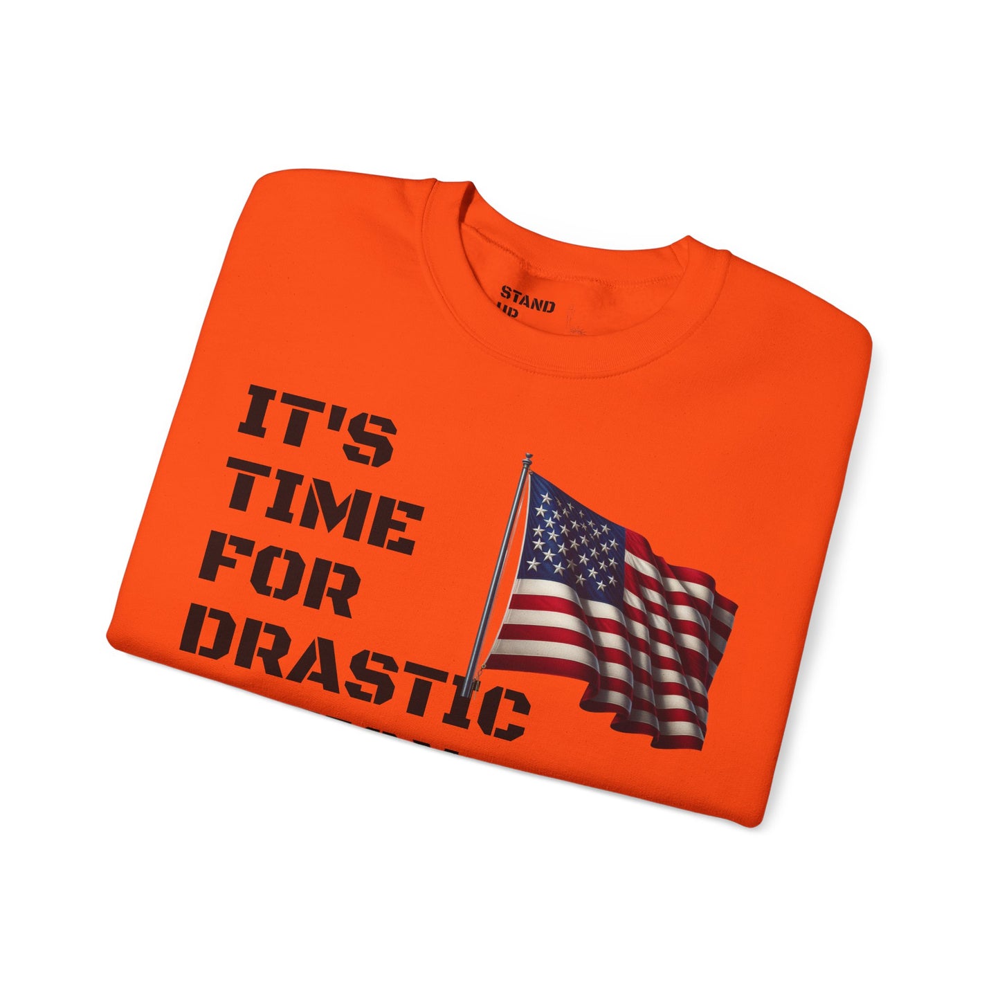 Time For Drastic Action Heavy Blend™ Crewneck Sweatshirt