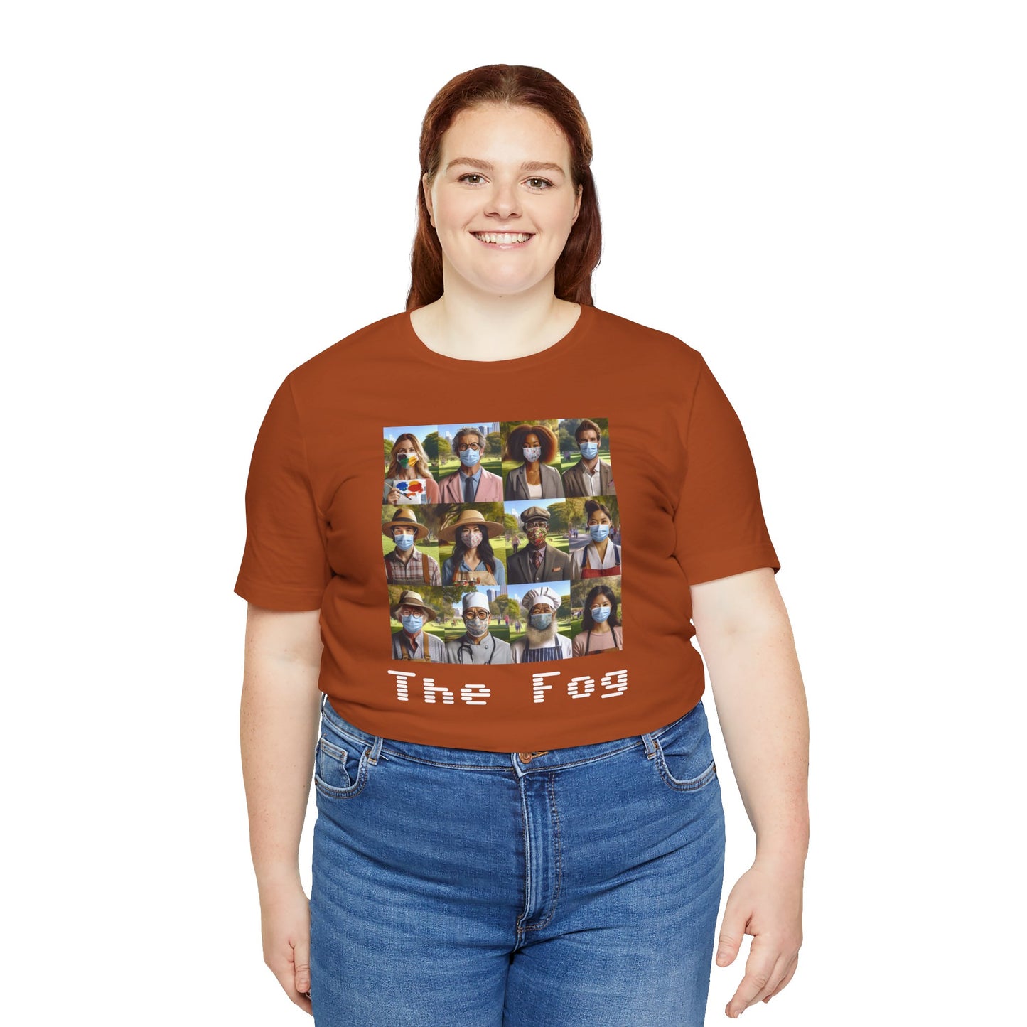 The Fog And A Mask Short Sleeve Tee