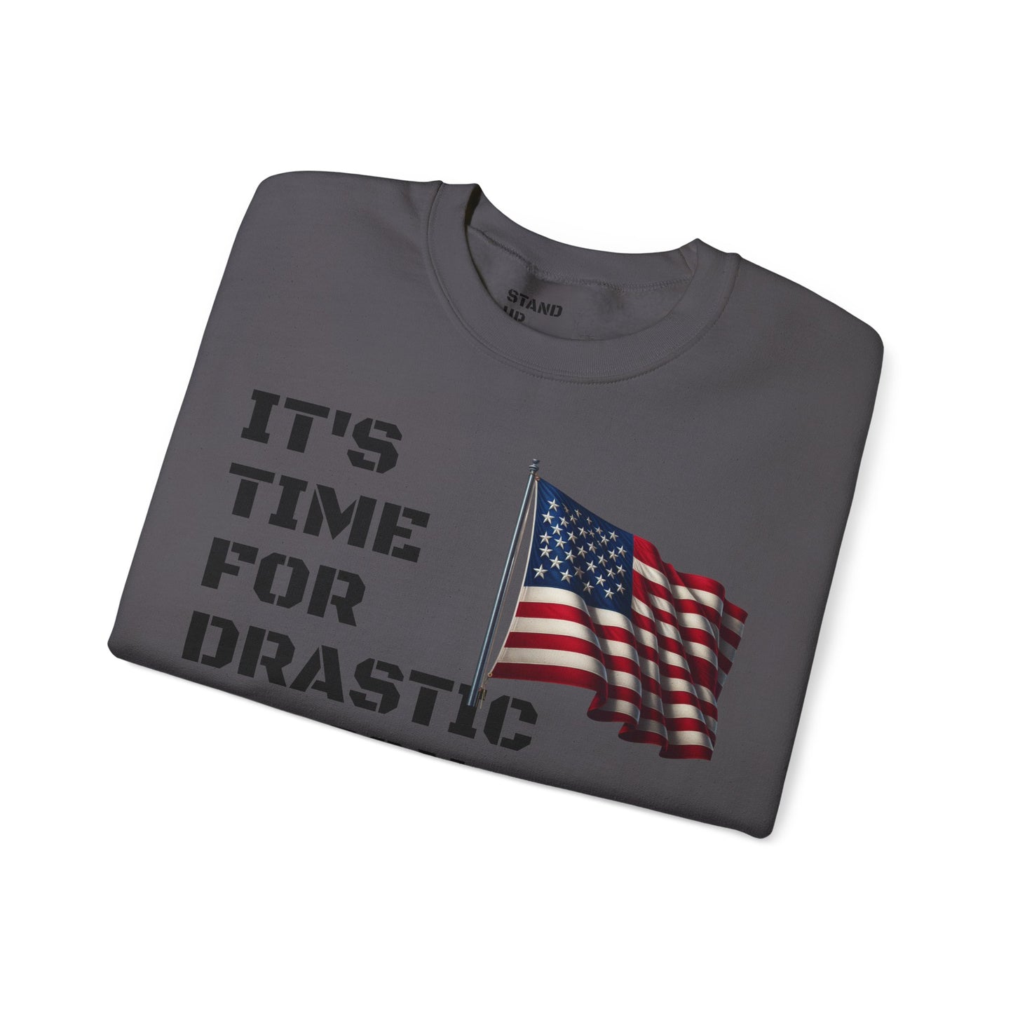 Time For Drastic Action Heavy Blend™ Crewneck Sweatshirt