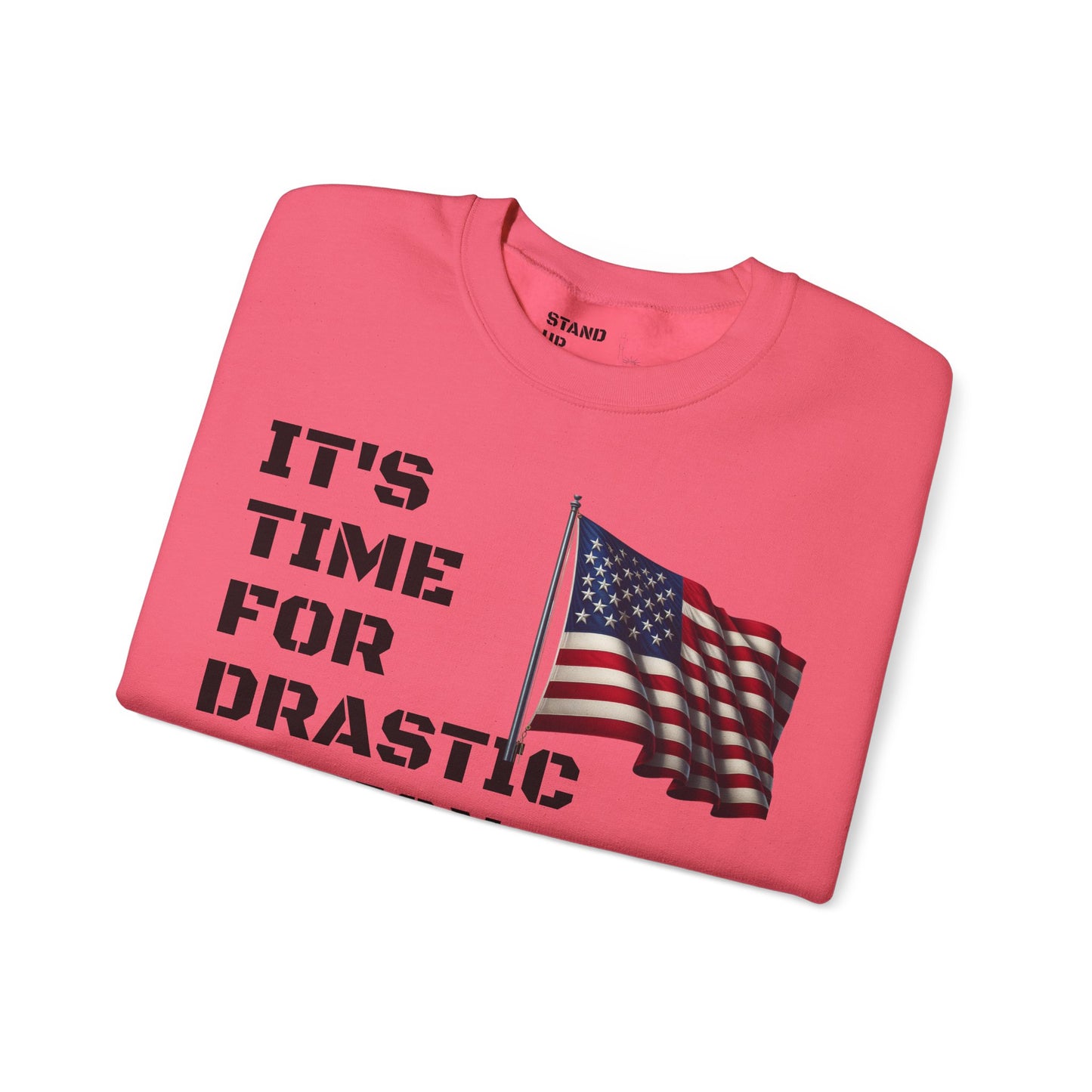 Time For Drastic Action Heavy Blend™ Crewneck Sweatshirt