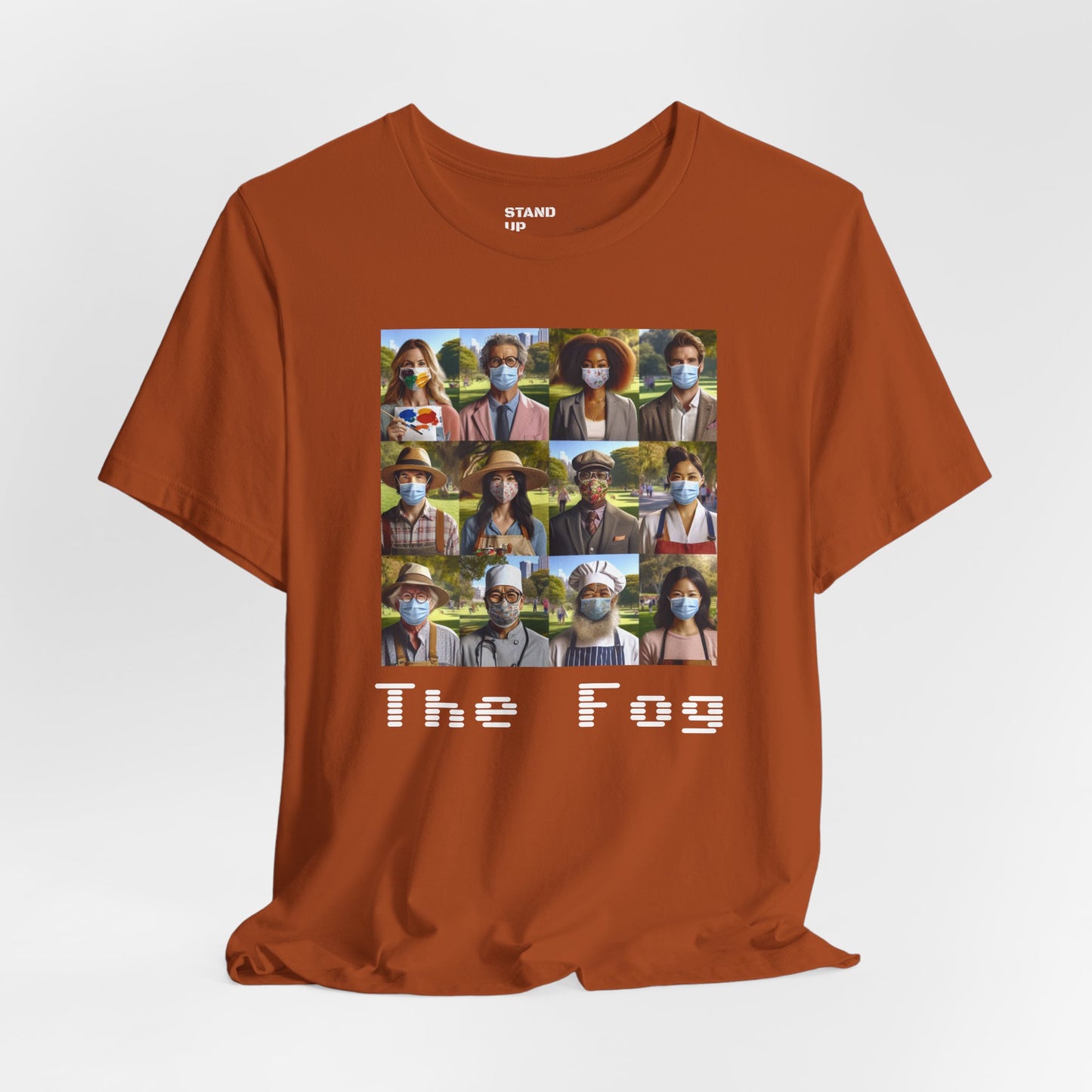 The Fog And A Mask Short Sleeve Tee