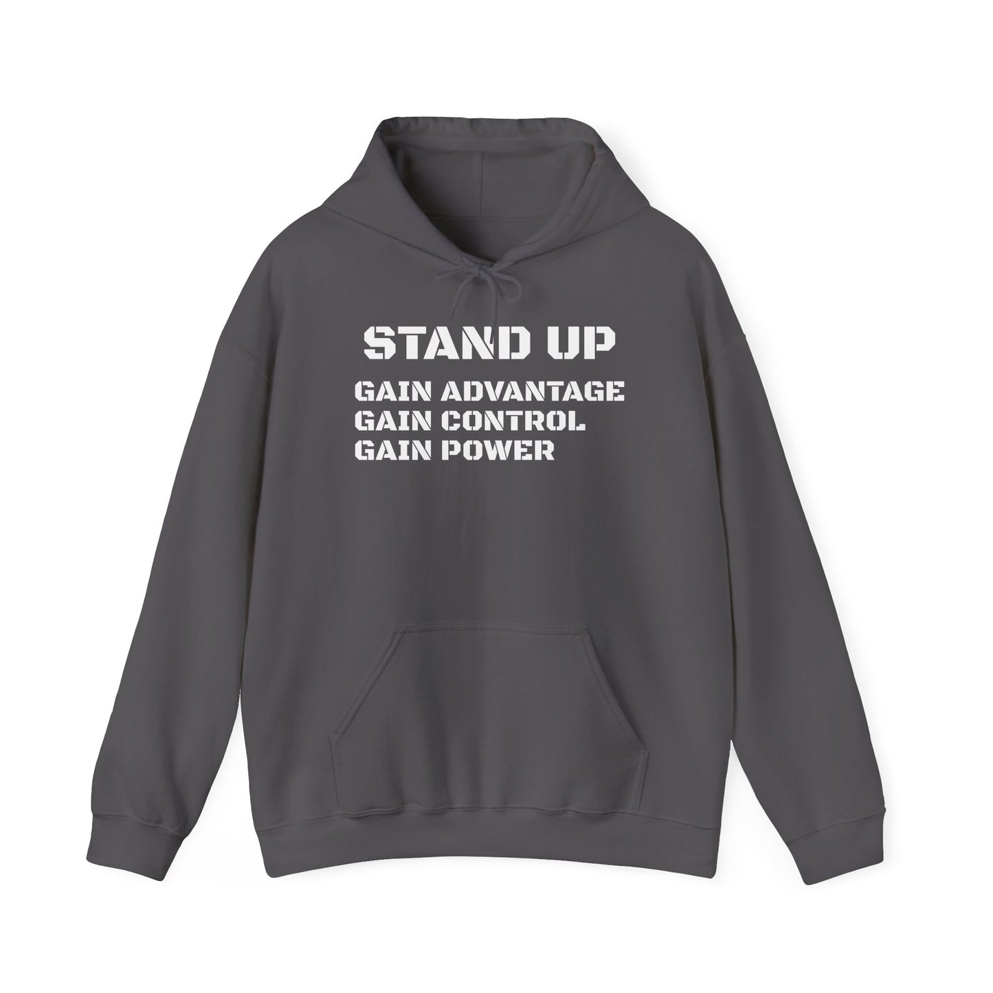 Stand Up Gain Advantage Control Power Hooded Sweatshirt