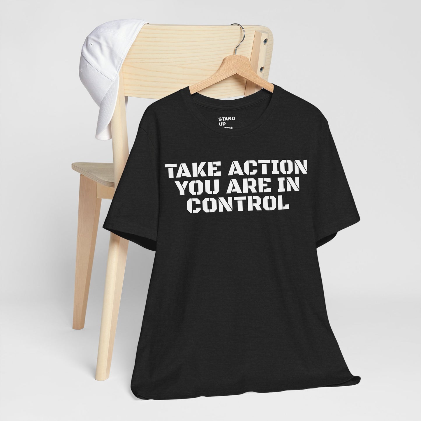 Take Action You Are In Control Short Sleeve Tee