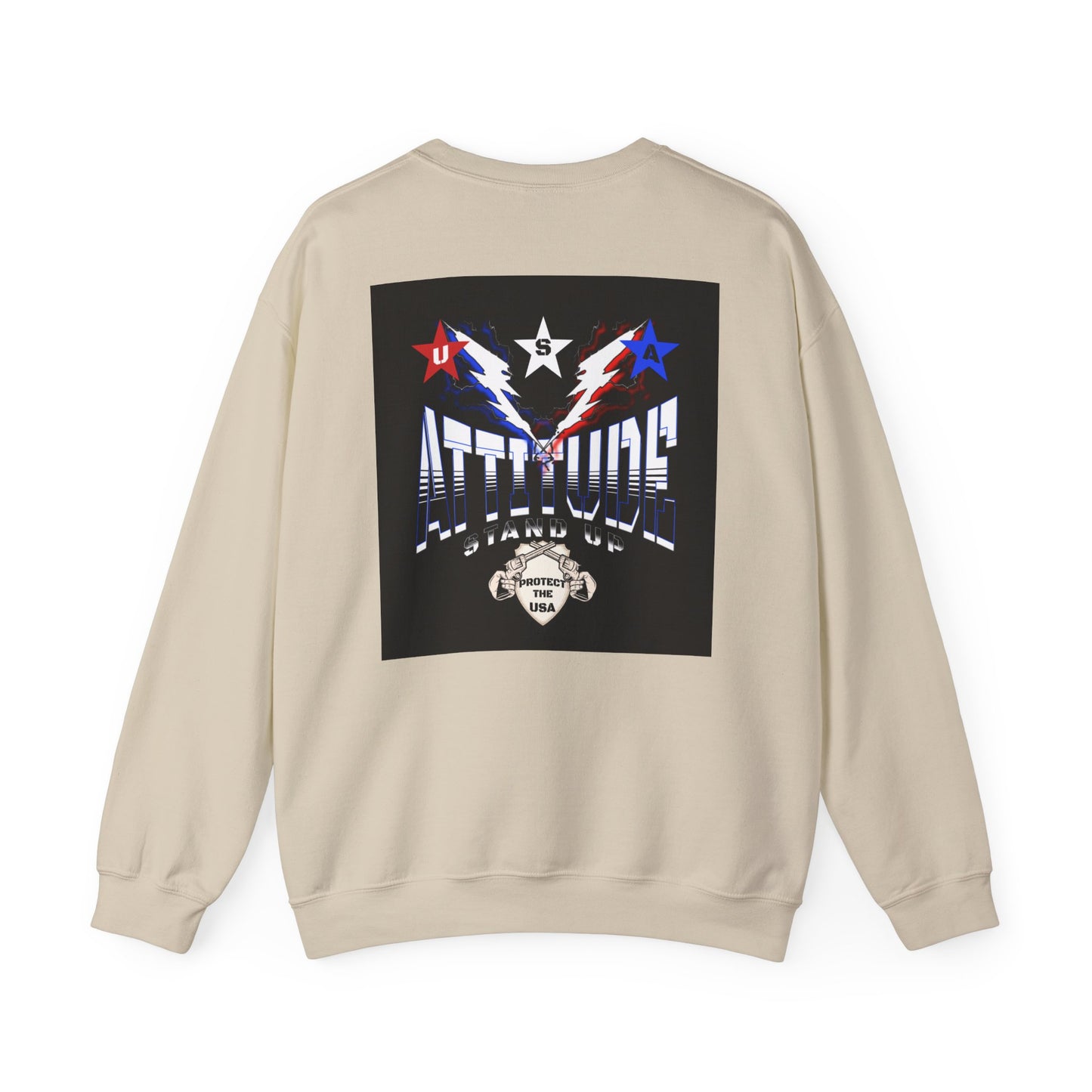 3 Star USA Heavy Blend™ Crewneck Sweatshirt