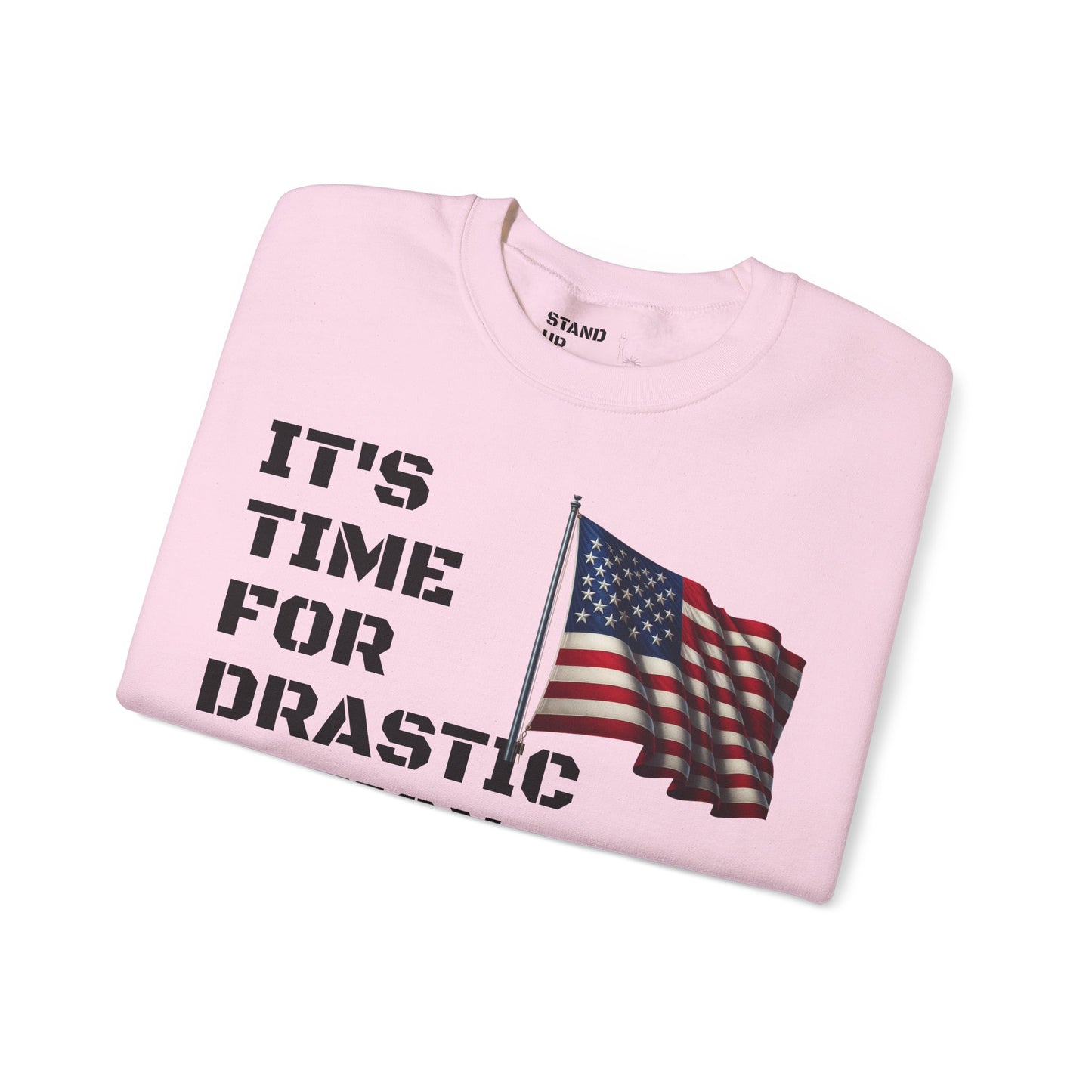 Time For Drastic Action Heavy Blend™ Crewneck Sweatshirt