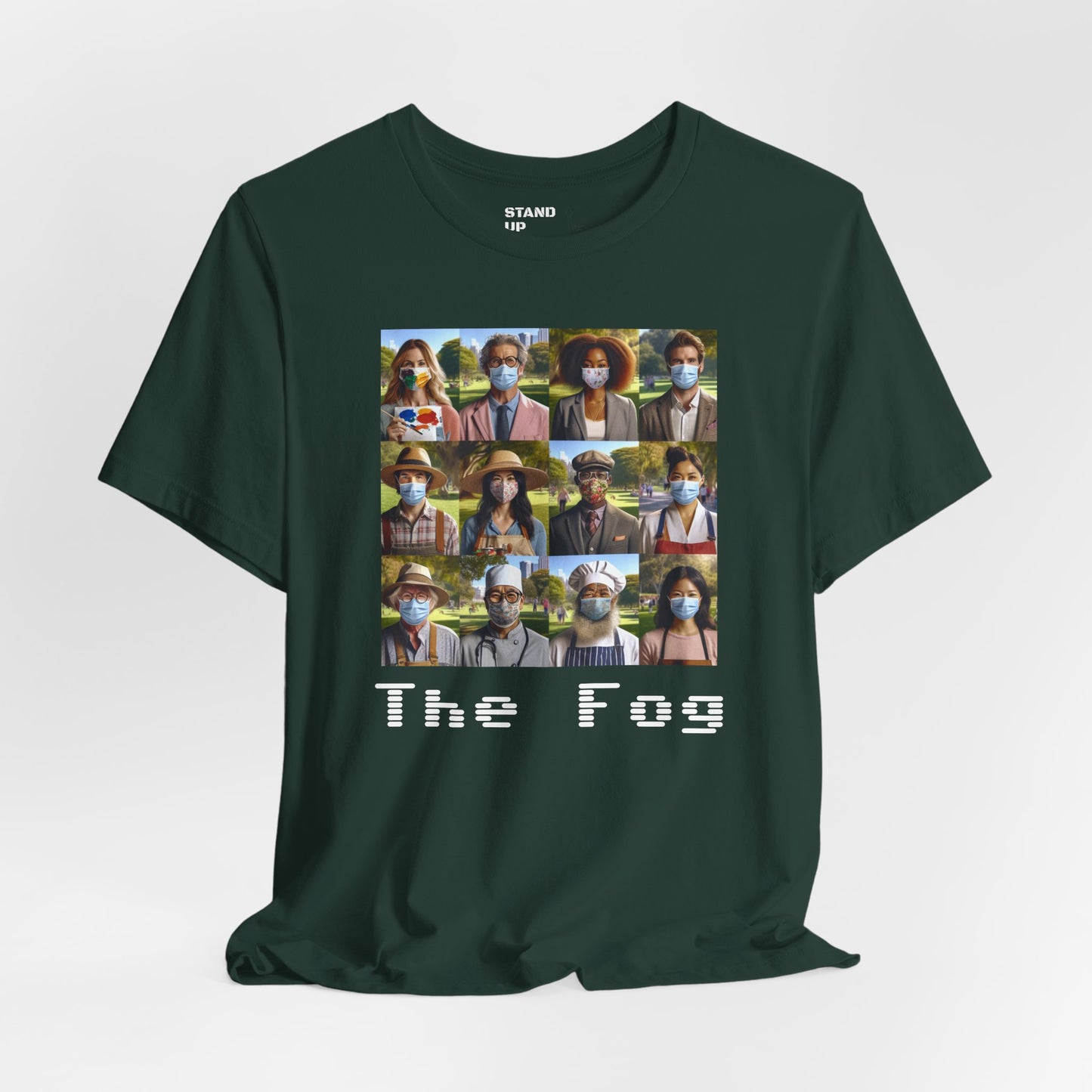 The Fog And A Mask Short Sleeve Tee