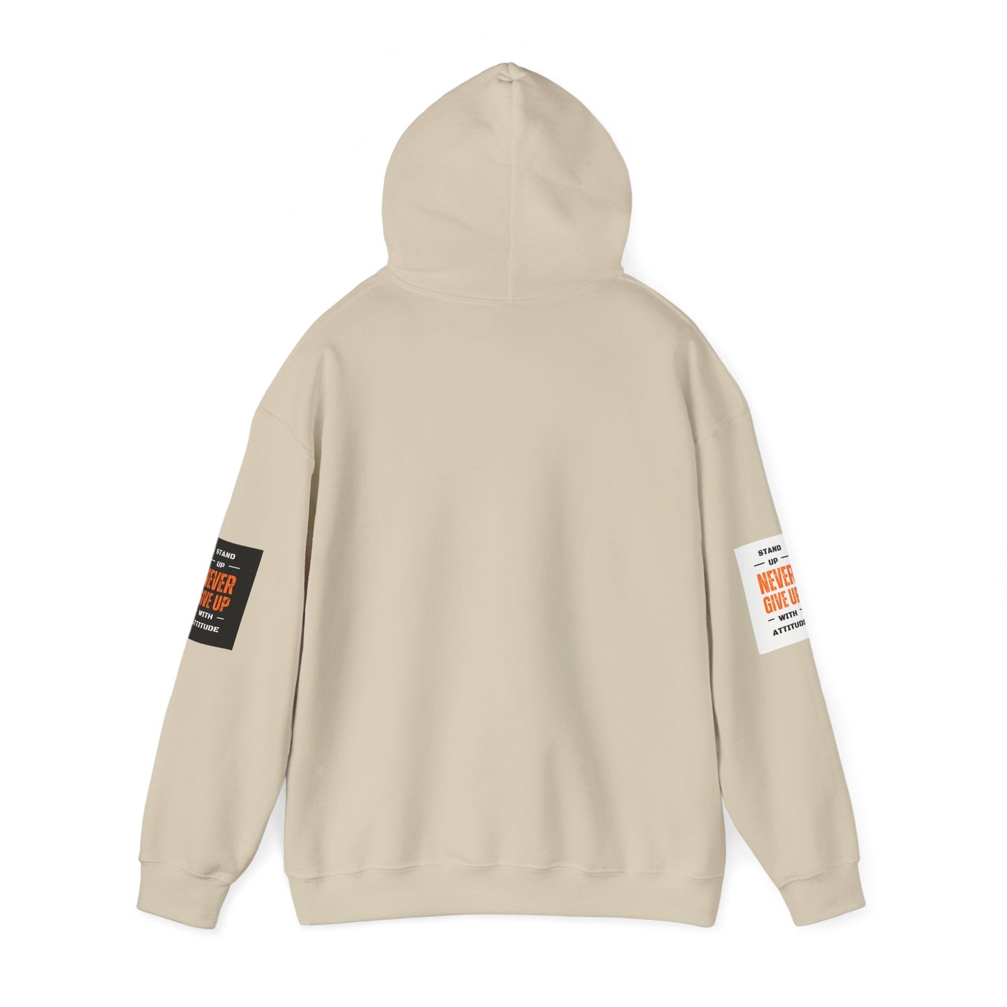 Stand Up Dual Arm Patch Heavy Blend™ Hooded Sweatshirt