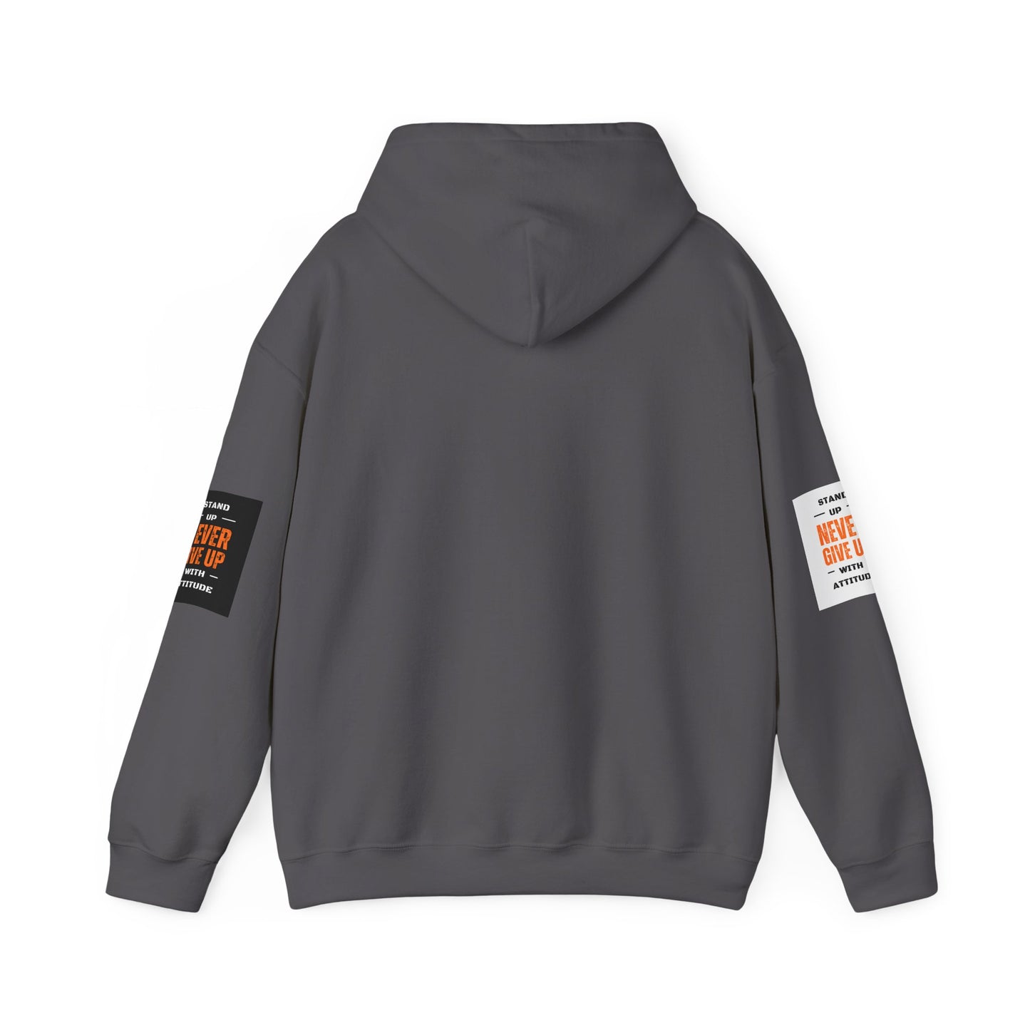 Stand Up Dual Arm Patch Heavy Blend™ Hooded Sweatshirt