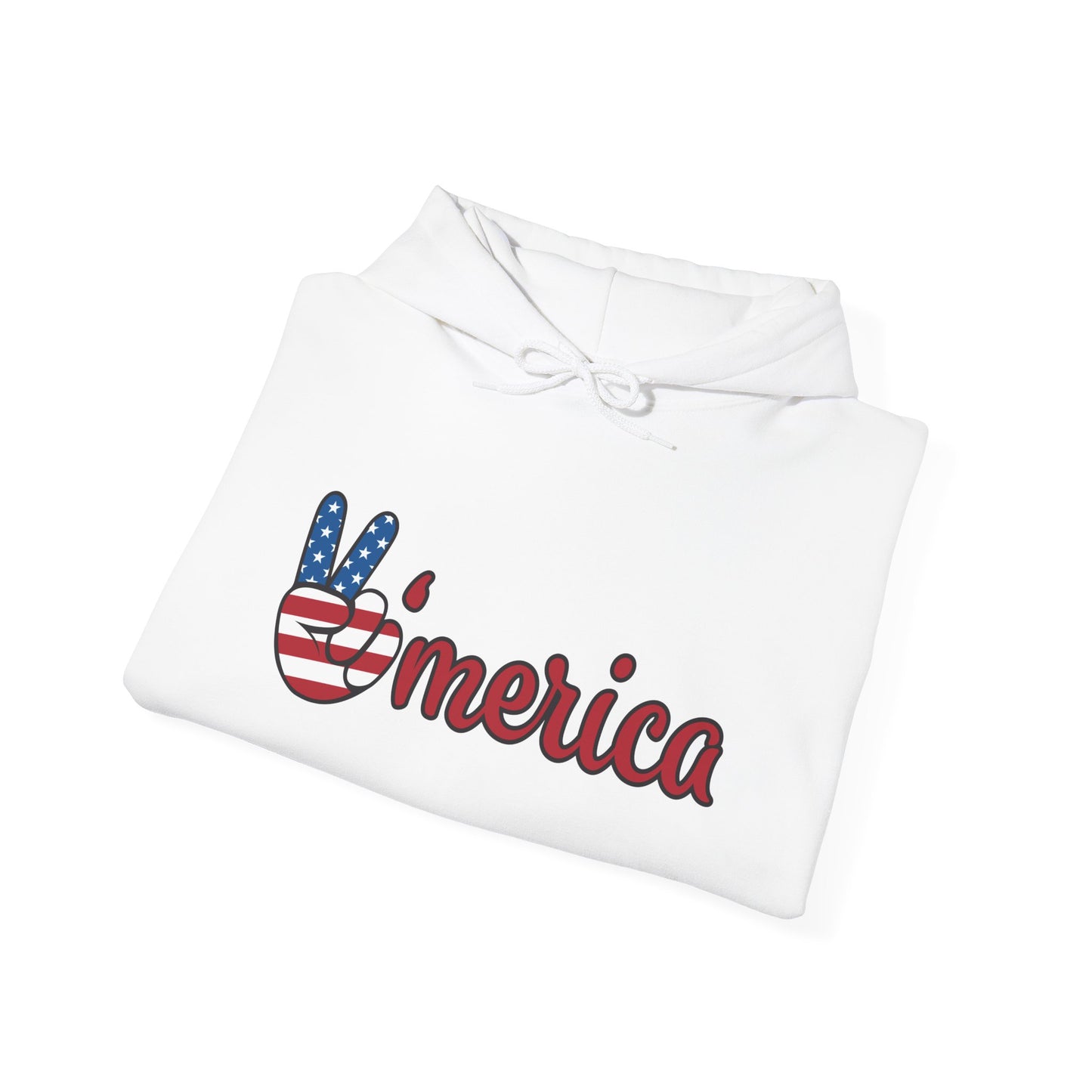 Stand Up America With Attitude Hooded Sweatshirt