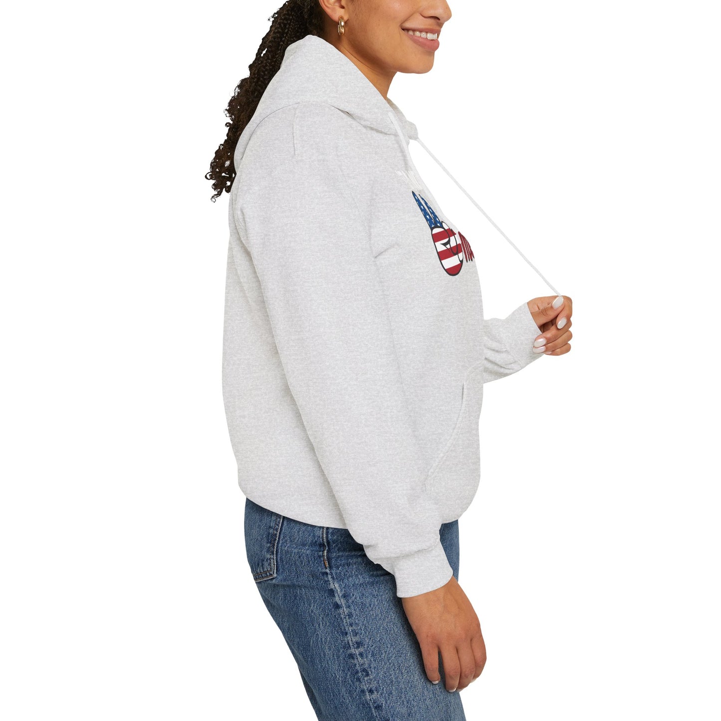 Stand Up America With Attitude Hooded Sweatshirt