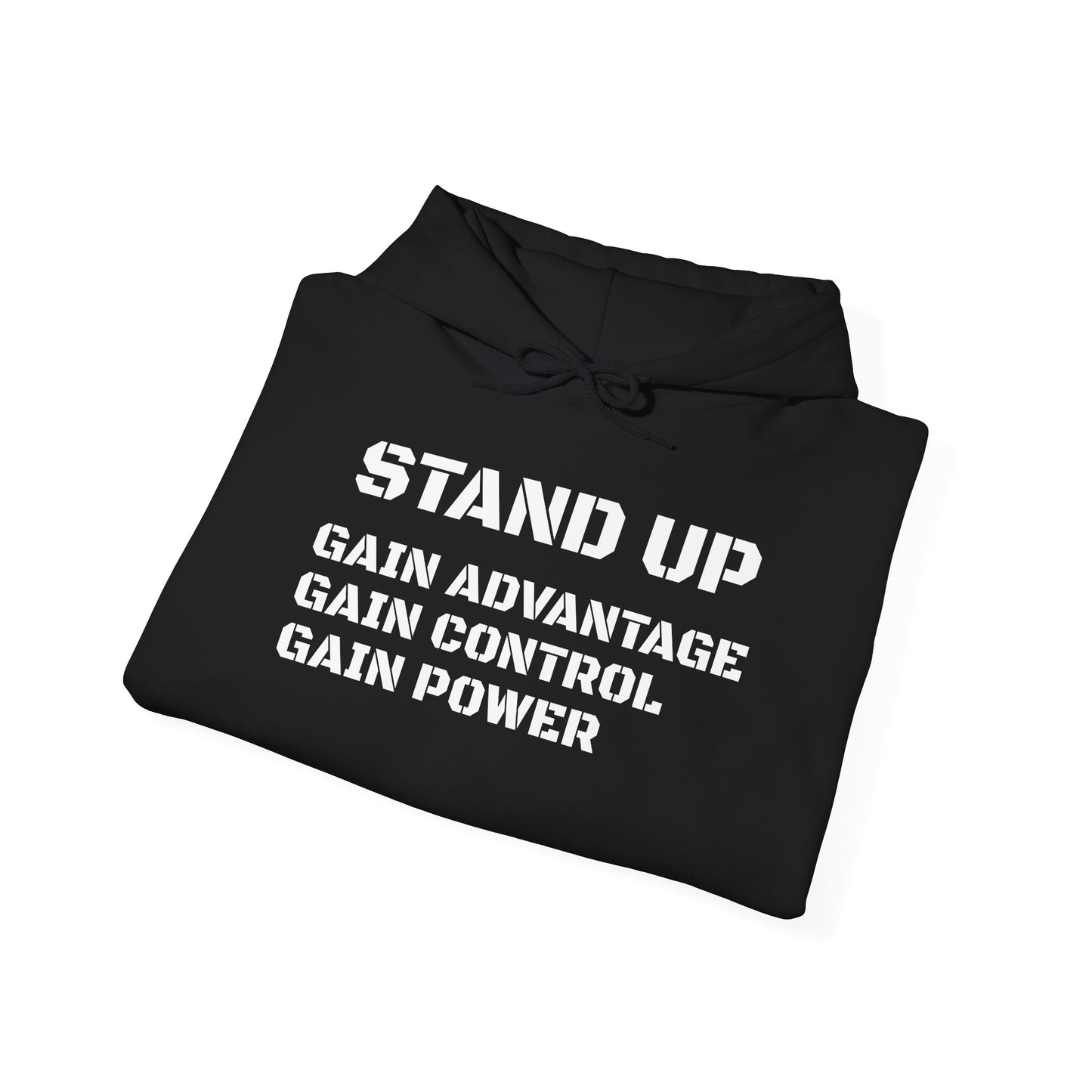 Stand Up Gain Advantage Control Power Hooded Sweatshirt