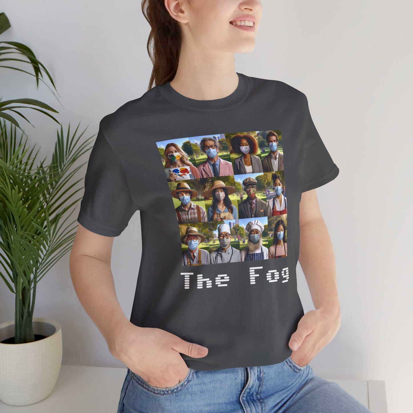 The Fog And A Mask Short Sleeve Tee