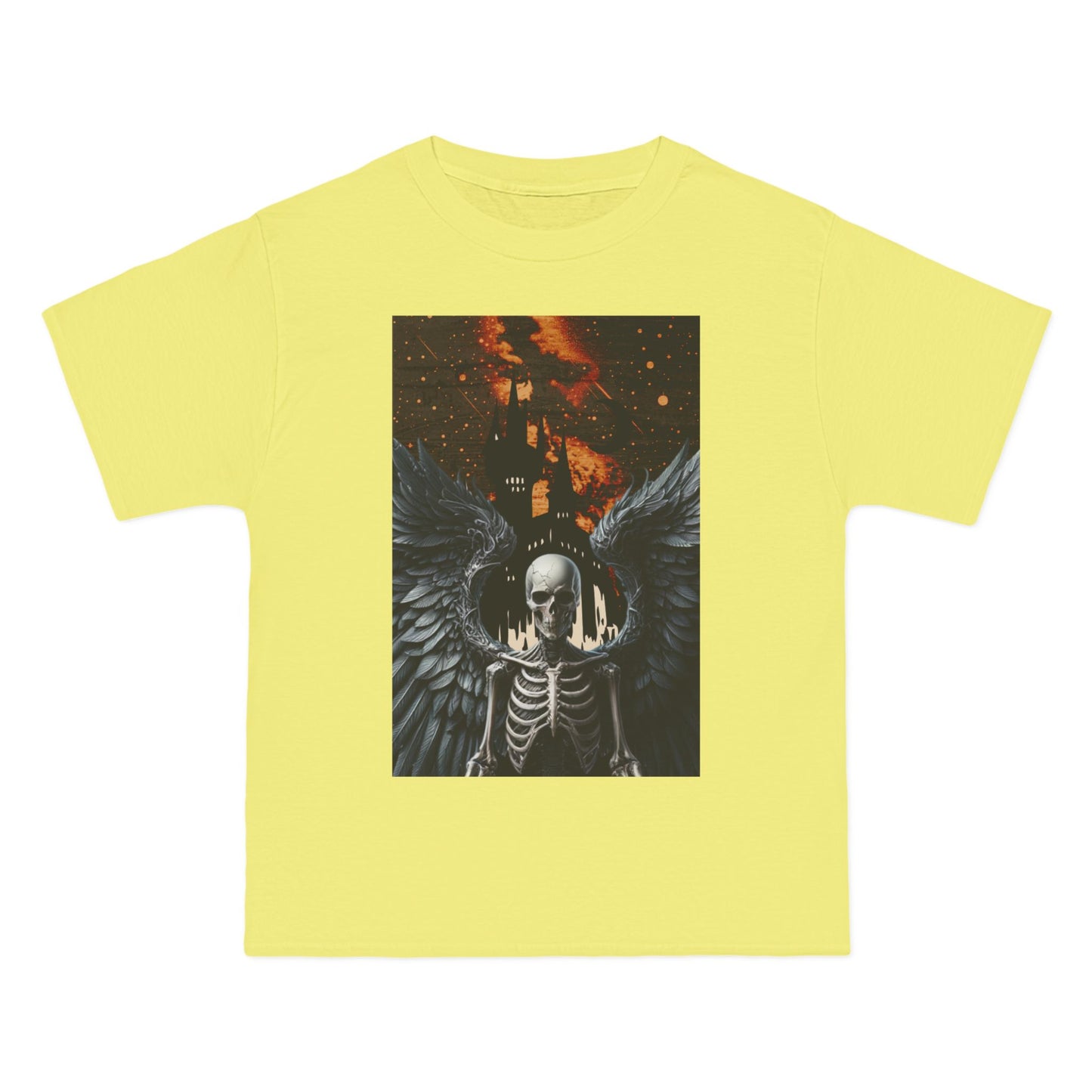 Gothic Skeleton Graphic Tee - Unisex Beefy-T® Short-Sleeve T-Shirt