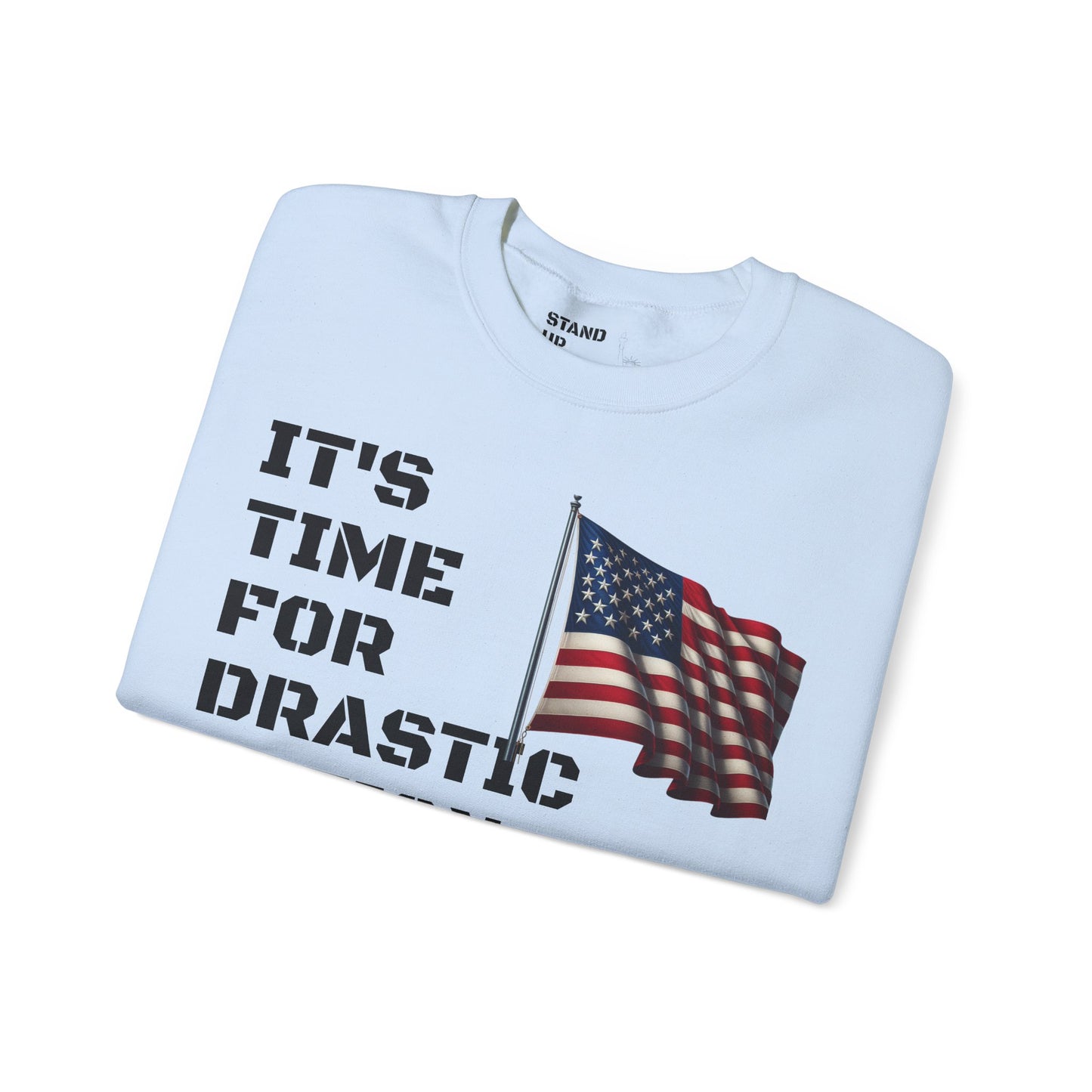 Time For Drastic Action Heavy Blend™ Crewneck Sweatshirt