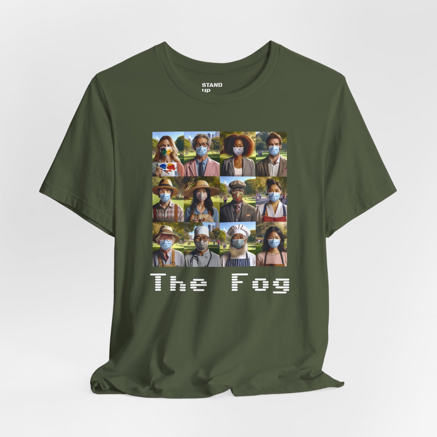 The Fog And A Mask Short Sleeve Tee
