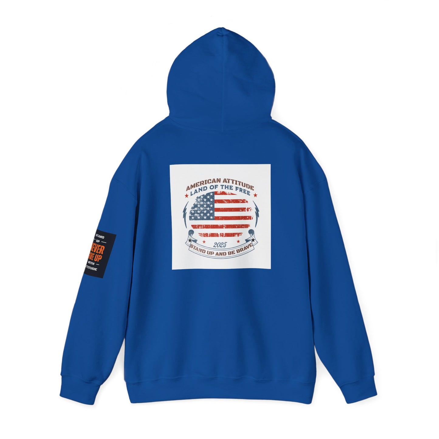 American Attitude Stand Up And Be Brave Heavy Blend™ Hooded Sweatshirt