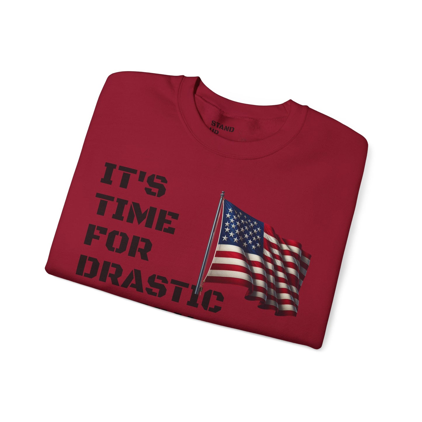Time For Drastic Action Heavy Blend™ Crewneck Sweatshirt