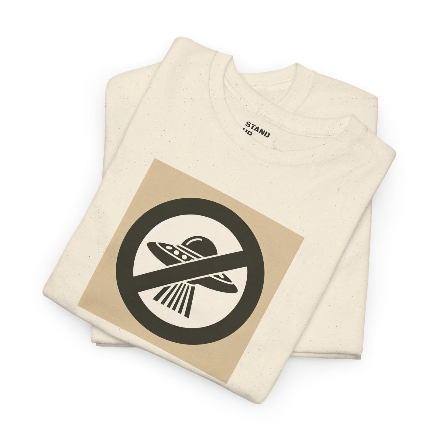 No Aliens Heavy Cotton Tee