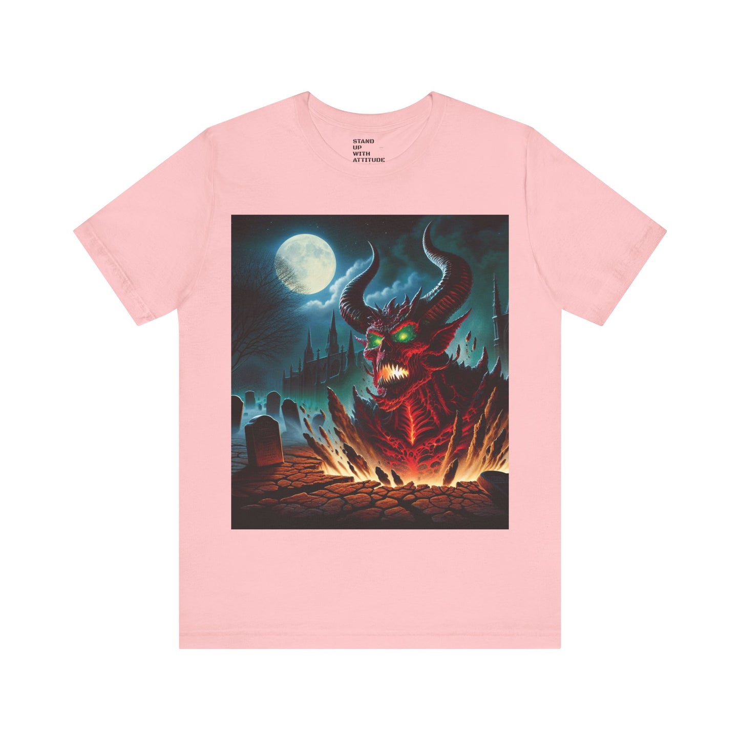 The Devil Rises Jersey Short Sleeve Tee