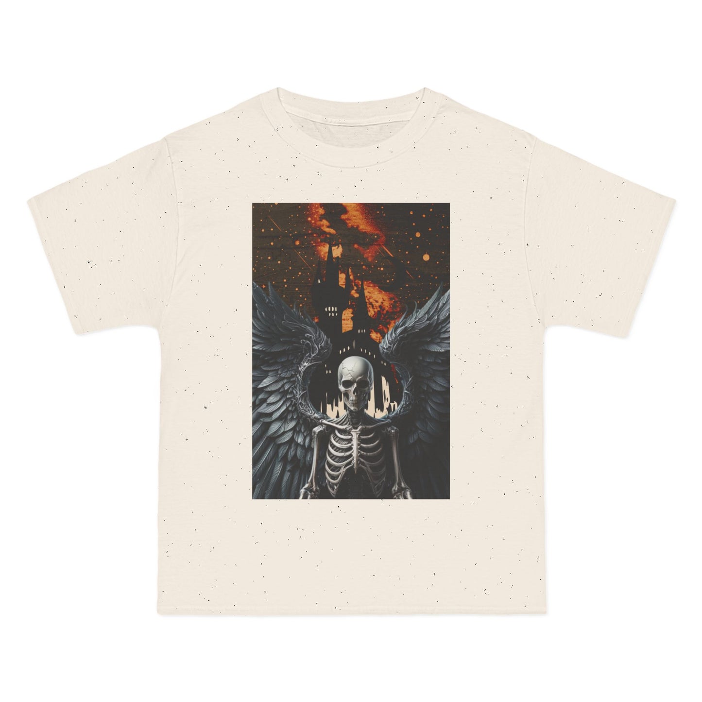 Gothic Skeleton Graphic Tee - Unisex Beefy-T® Short-Sleeve T-Shirt