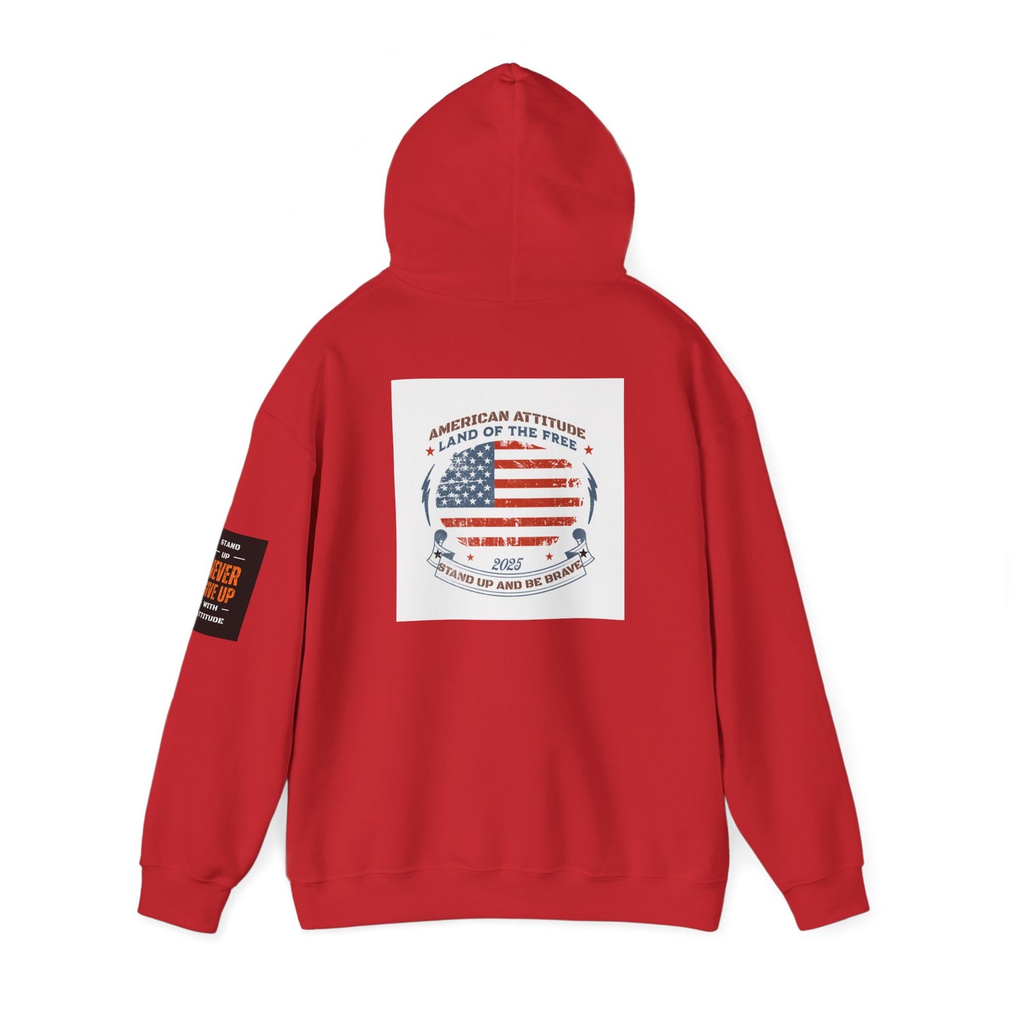 American Attitude Stand Up And Be Brave Heavy Blend™ Hooded Sweatshirt
