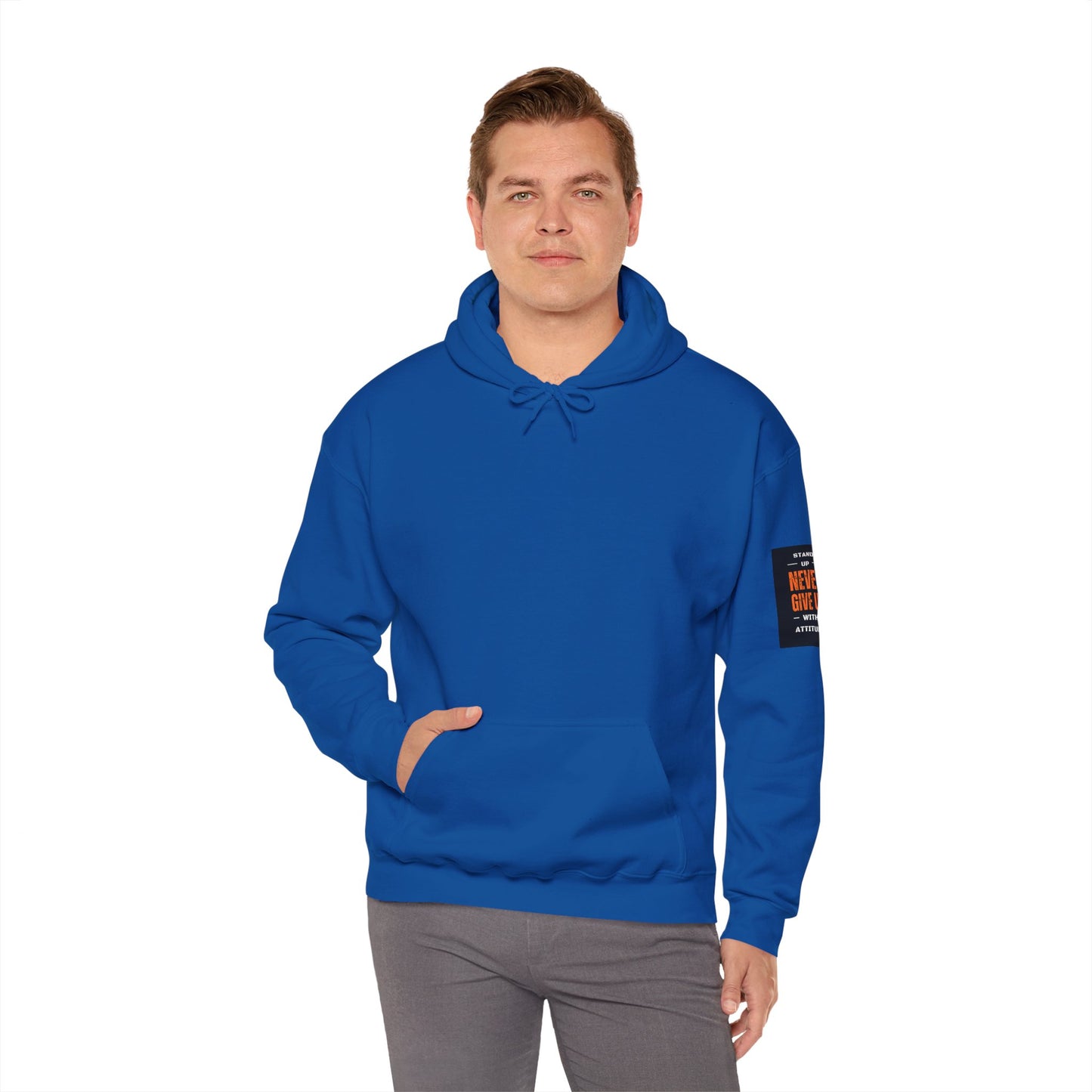 American Attitude Stand Up And Be Brave Heavy Blend™ Hooded Sweatshirt
