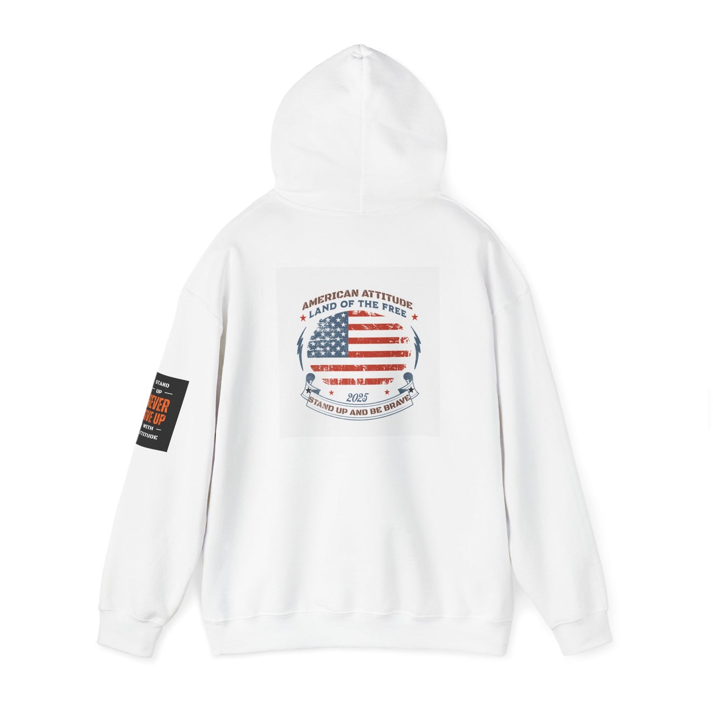 American Attitude Stand Up And Be Brave Heavy Blend™ Hooded Sweatshirt