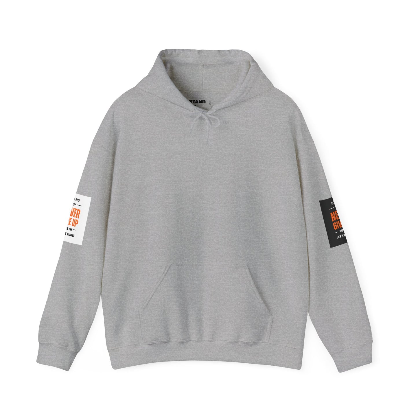 Stand Up Dual Arm Patch Heavy Blend™ Hooded Sweatshirt