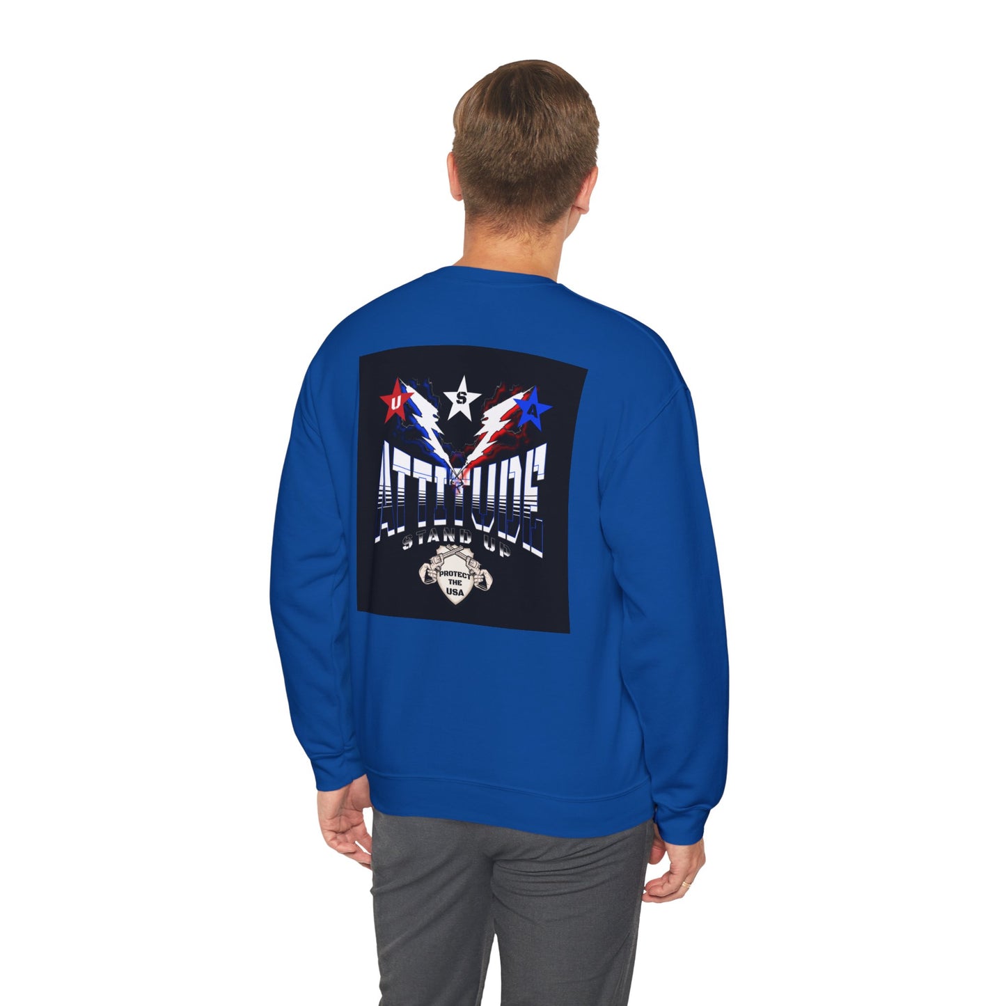 3 Star USA Heavy Blend™ Crewneck Sweatshirt
