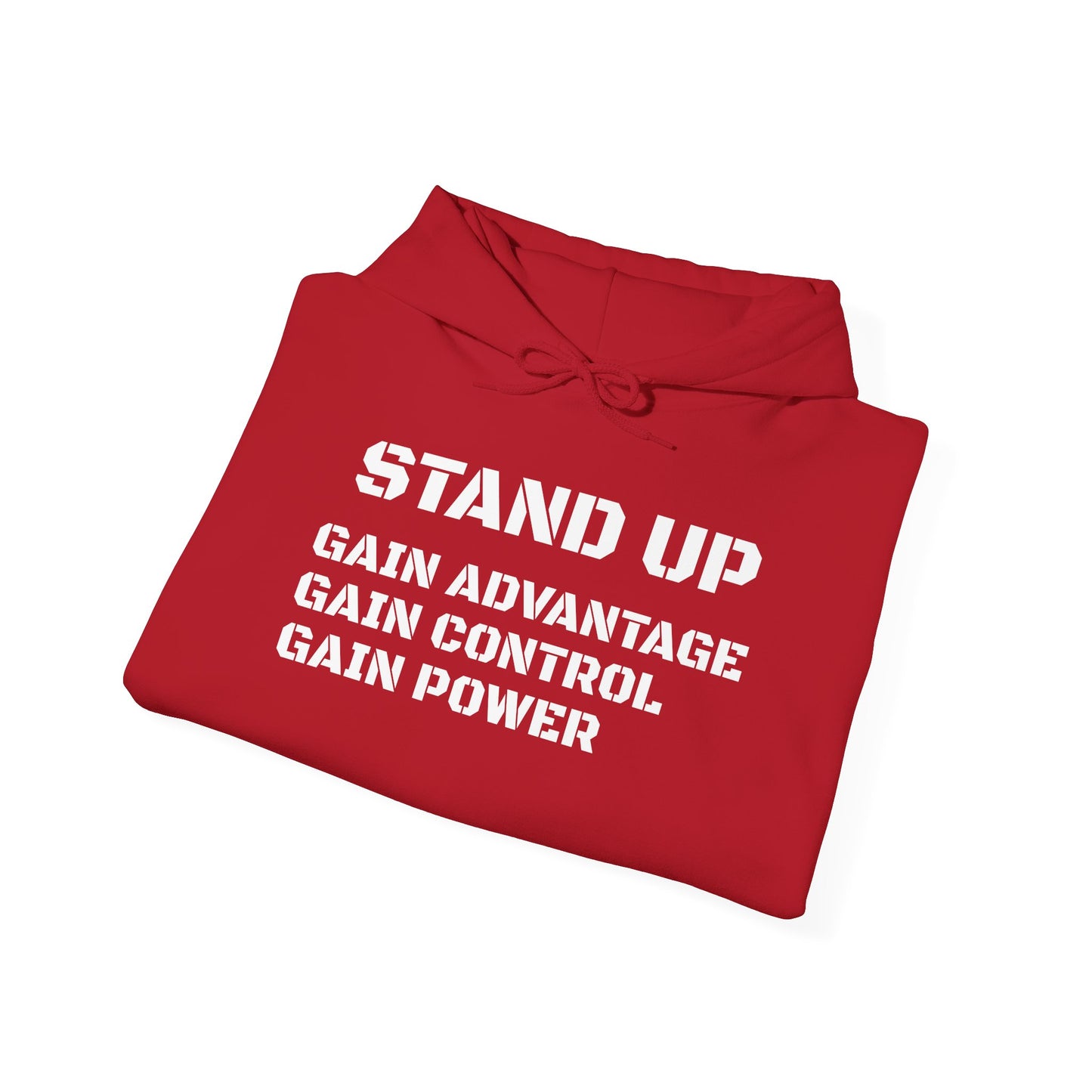 Stand Up Gain Advantage Control Power Hooded Sweatshirt