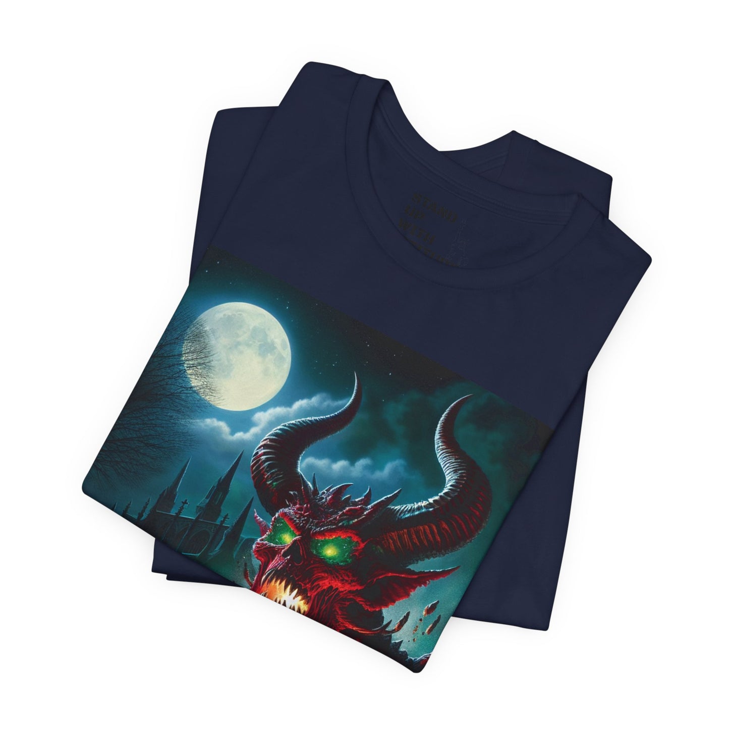 The Devil Rises Jersey Short Sleeve Tee