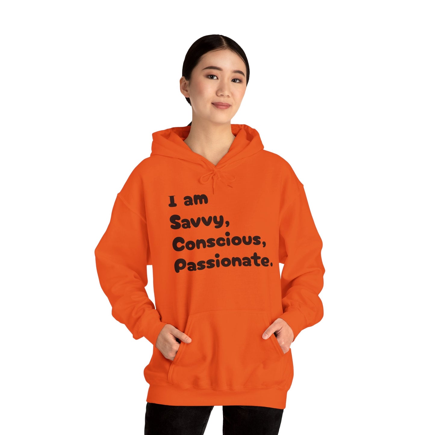 Savvy Conscious Passionate Heavy Blend™ Hooded Sweatshirt
