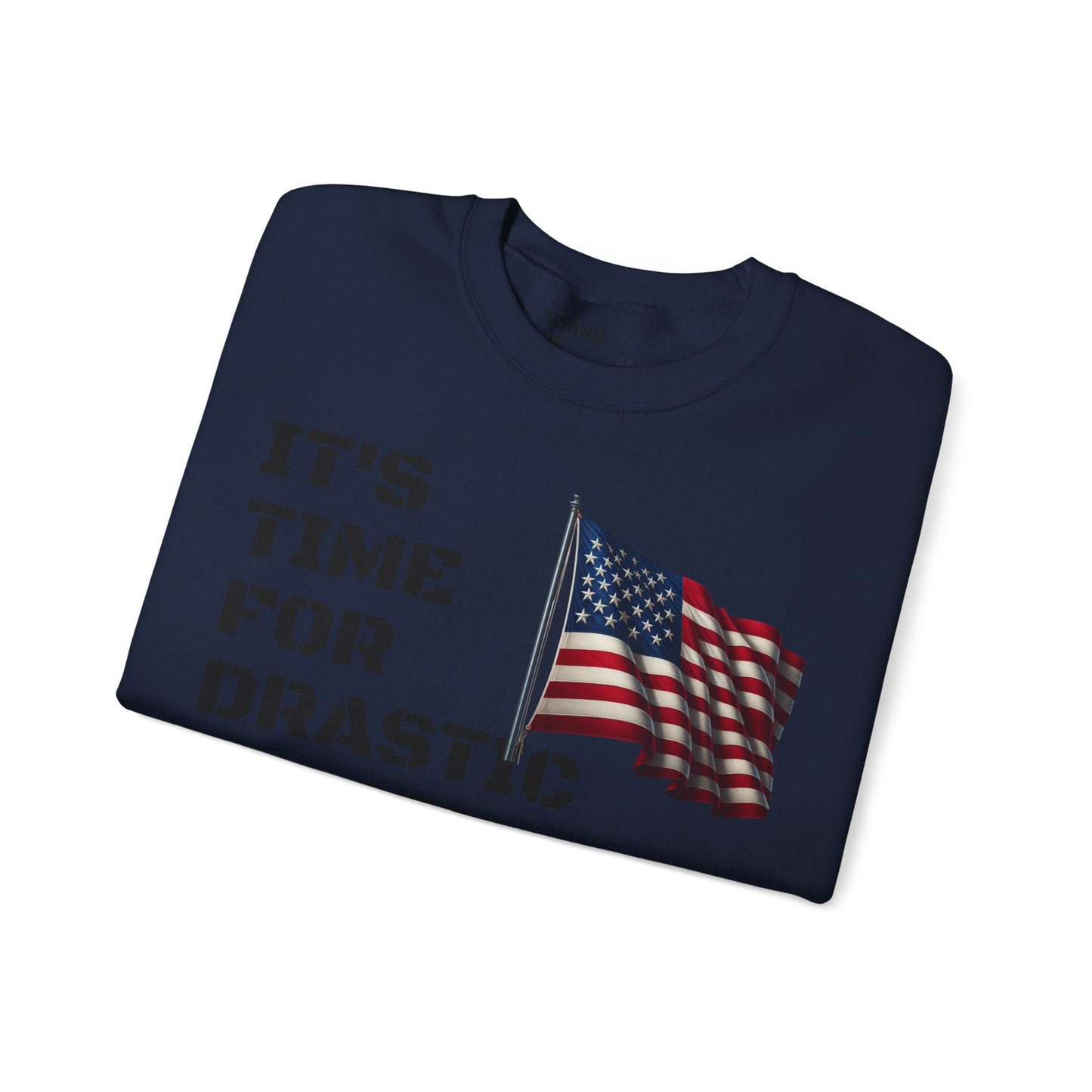 Time For Drastic Action Heavy Blend™ Crewneck Sweatshirt