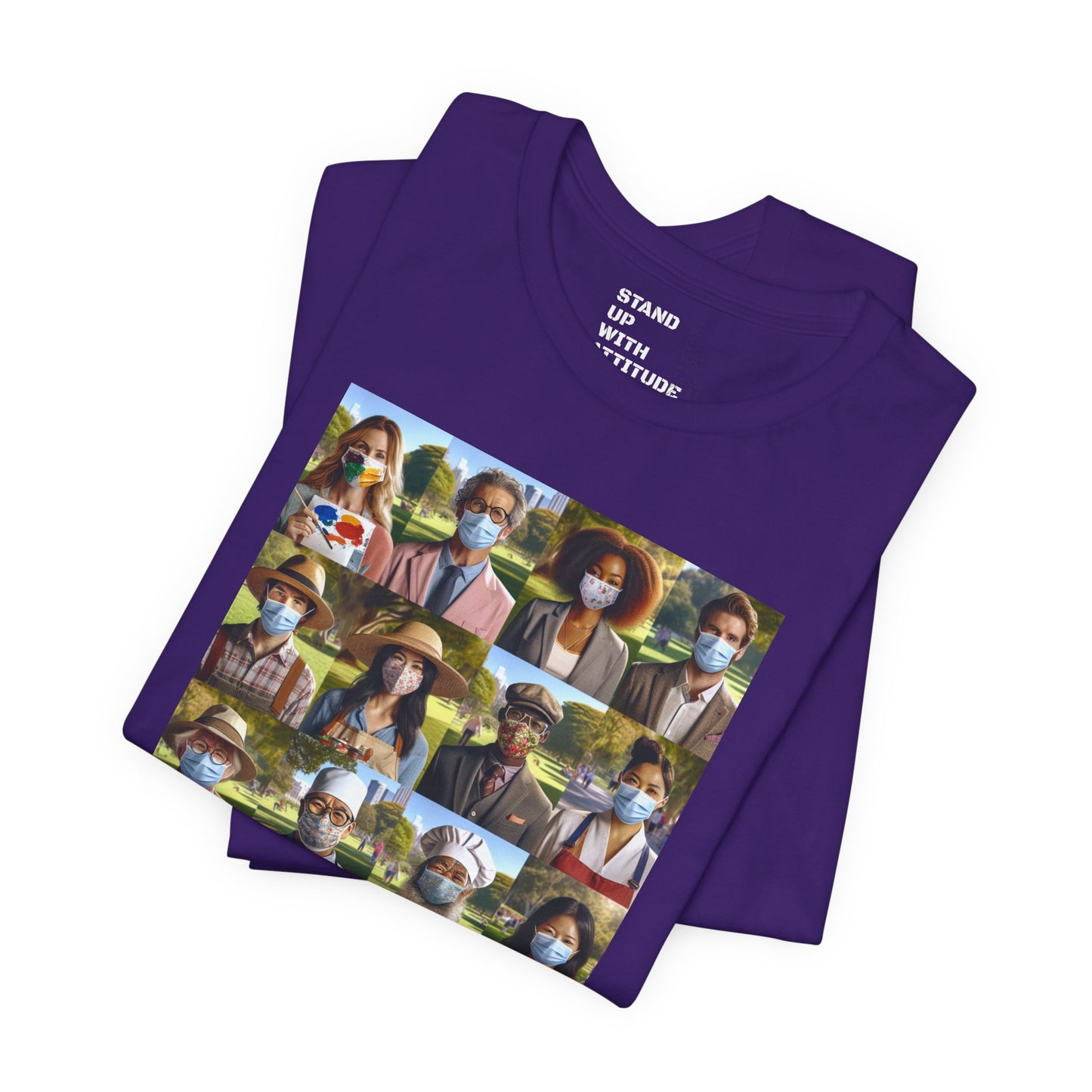 The Fog And A Mask Short Sleeve Tee