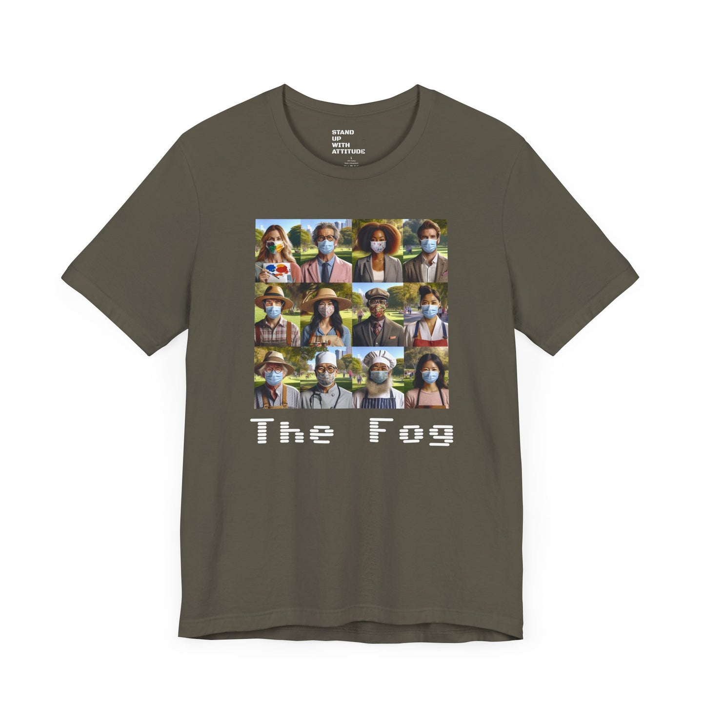 The Fog And A Mask Short Sleeve Tee