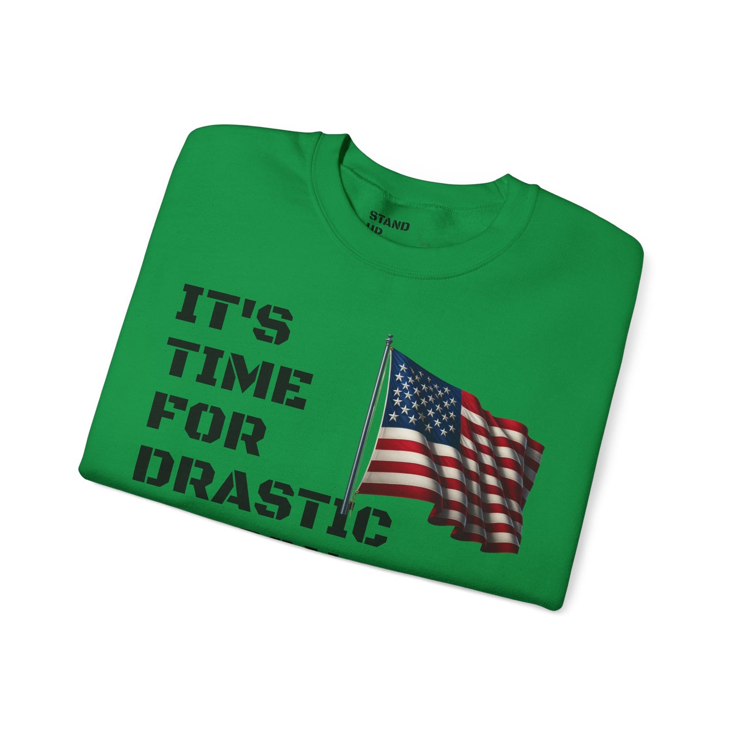Time For Drastic Action Heavy Blend™ Crewneck Sweatshirt