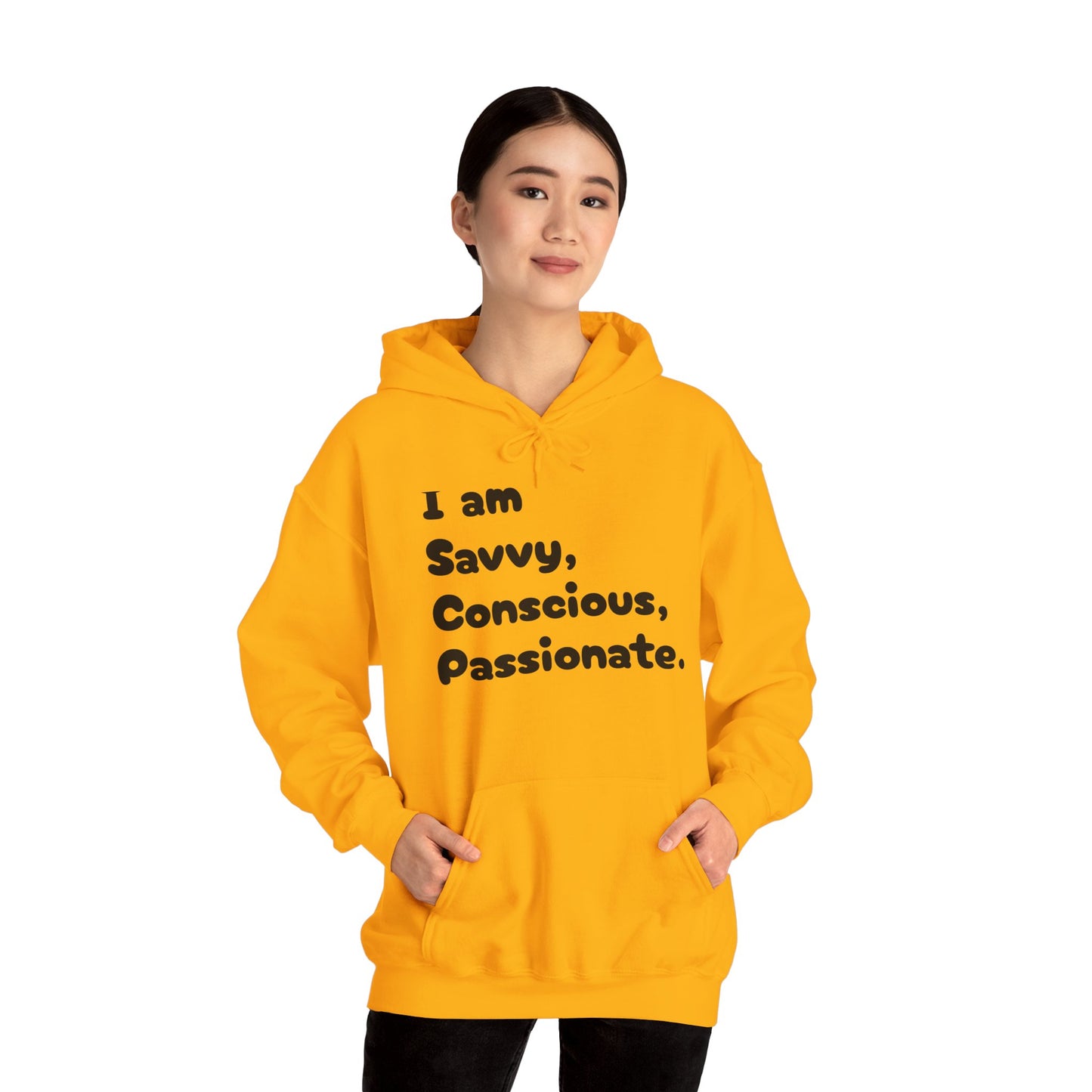Savvy Conscious Passionate Heavy Blend™ Hooded Sweatshirt