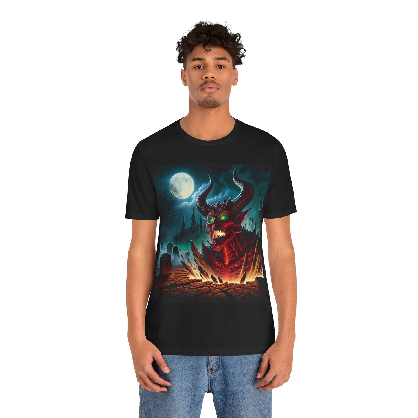 The Devil Rises Jersey Short Sleeve Tee