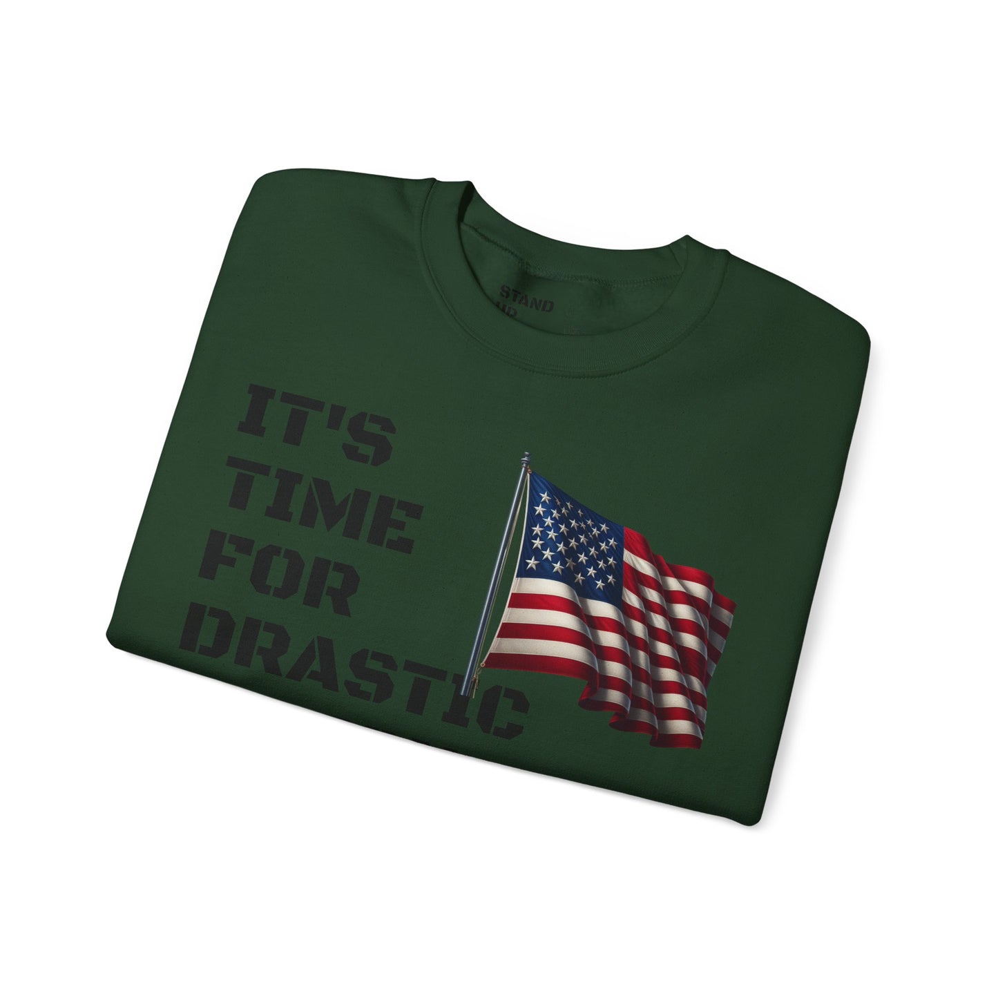 Time For Drastic Action Heavy Blend™ Crewneck Sweatshirt