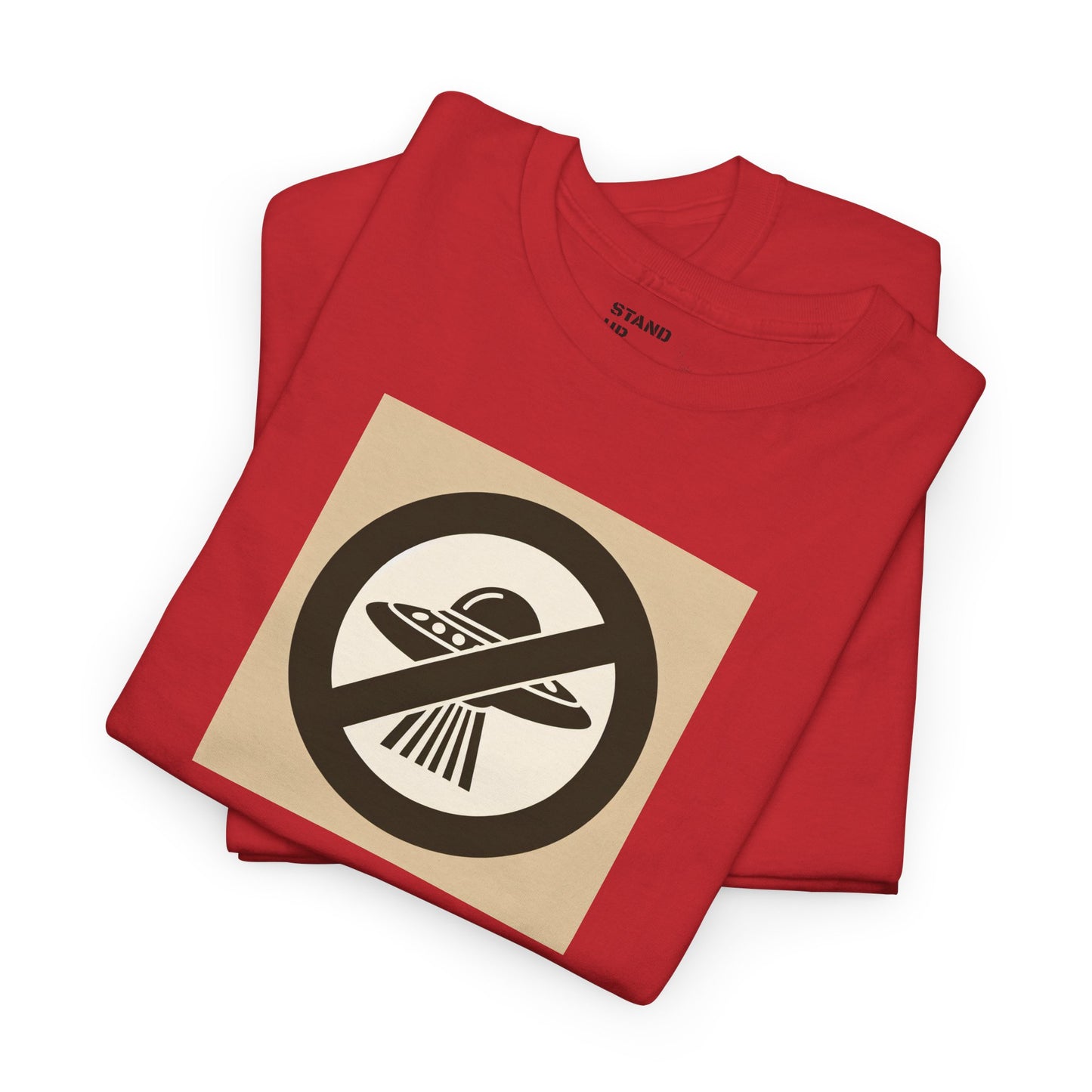 No Aliens Heavy Cotton Tee