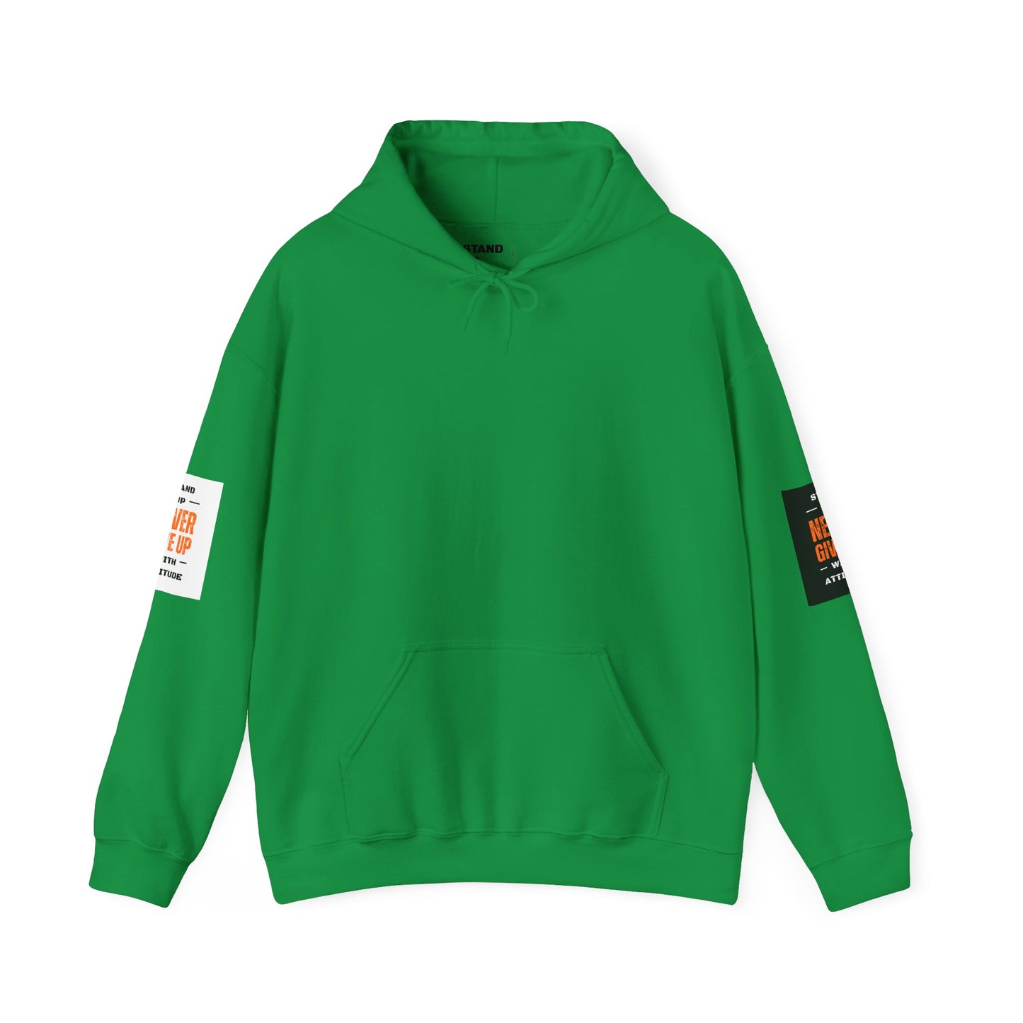 Stand Up Dual Arm Patch Heavy Blend™ Hooded Sweatshirt