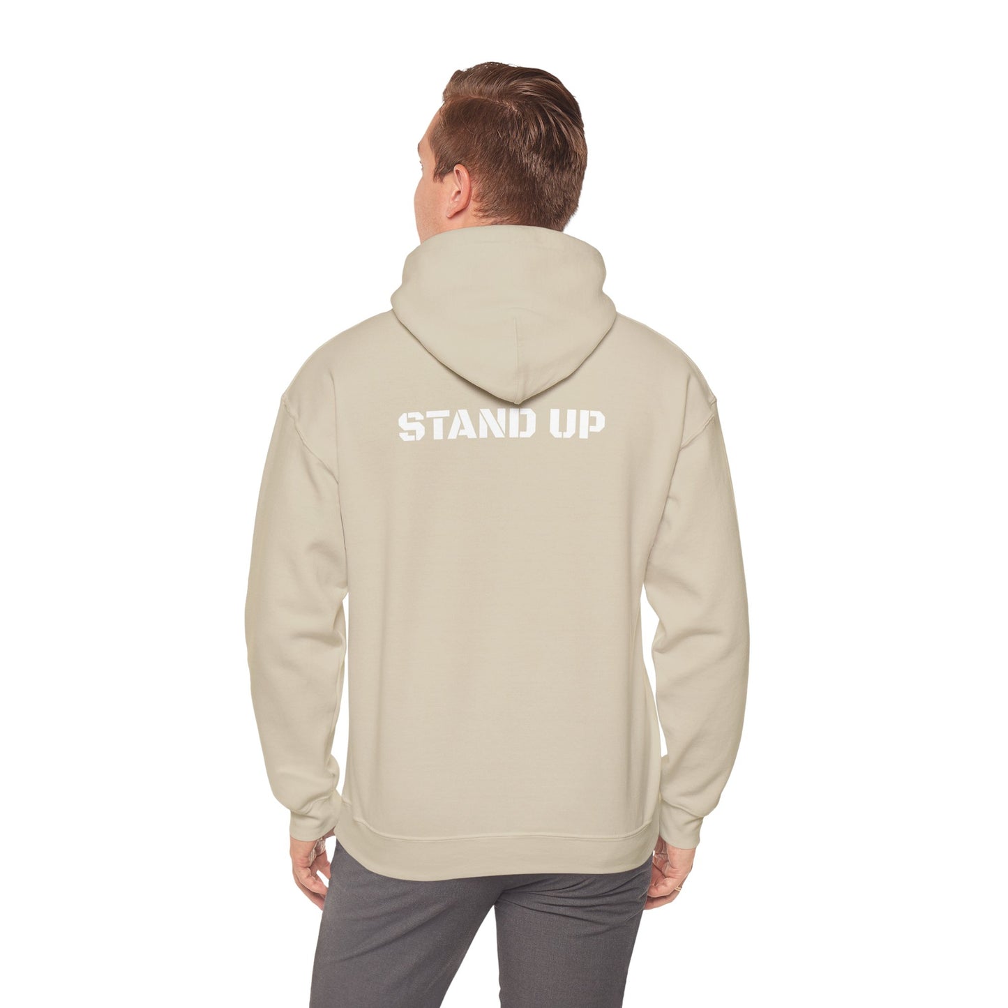 Stand Up America With Attitude Hooded Sweatshirt